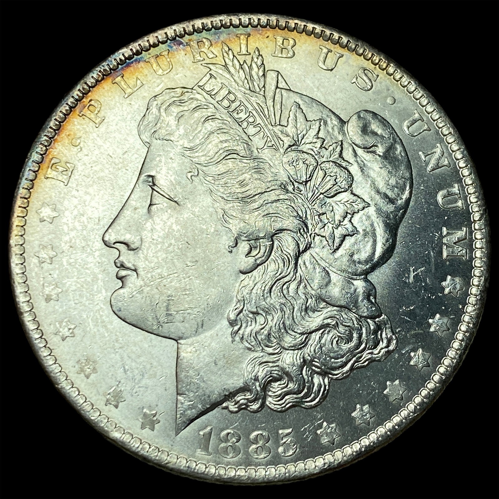1885-O Silver Morgan Dollar CHOICE BU: 1885-O Silver Morgan Dollar CHOICE BU
