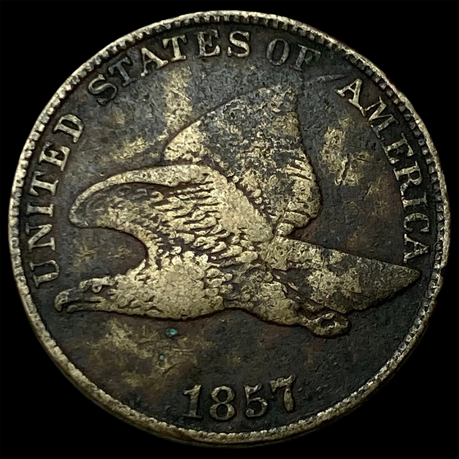 1857 Flying Eagle Cent LIGHTLY CIRCULATED: 1857 Flying Eagle Cent LIGHTLY CIRCULATED