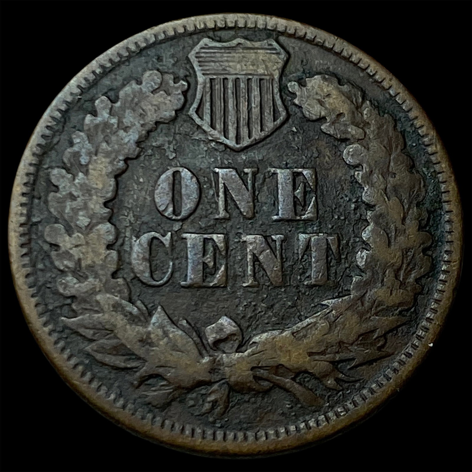 1875 Indian Head Cent LIGHTLY CIRCULATED - 2
