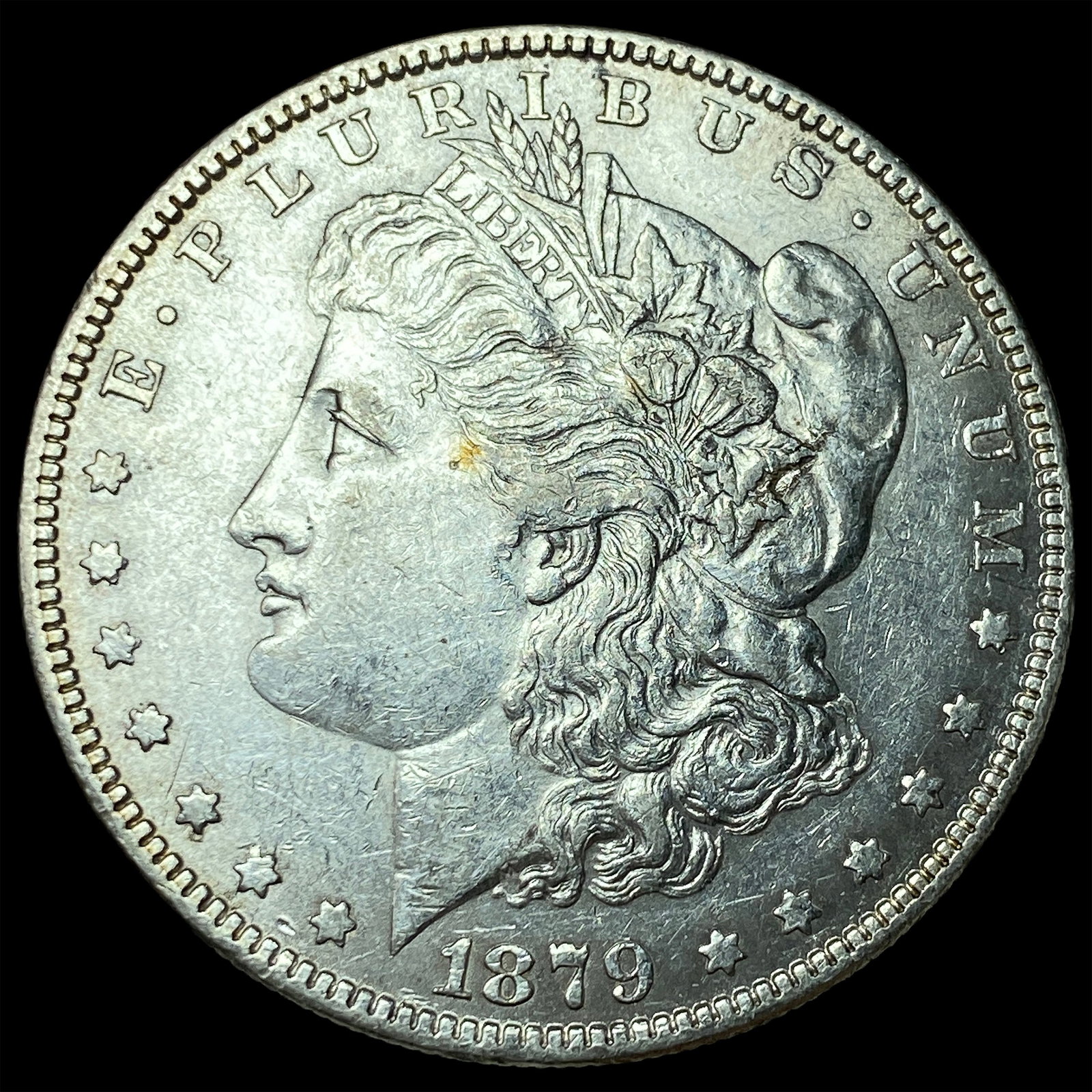1879 Silver Morgan Dollar CLOSELY UNCIRCULATED (1 of 2)