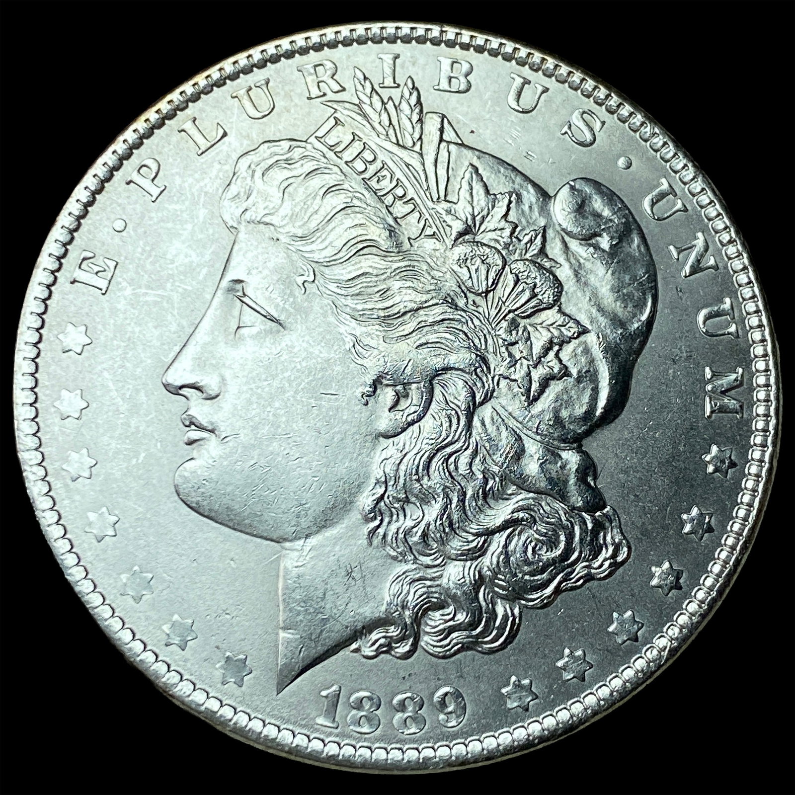 1889 Silver Morgan Dollar CHOICE BU (1 of 2)