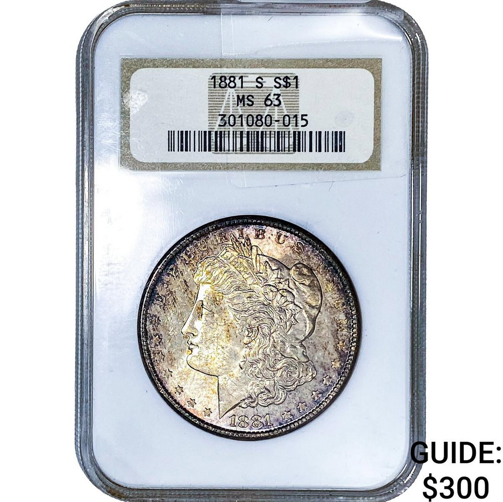 1881-S Morgan Silver Dollar NGC MS63 (1 of 2)