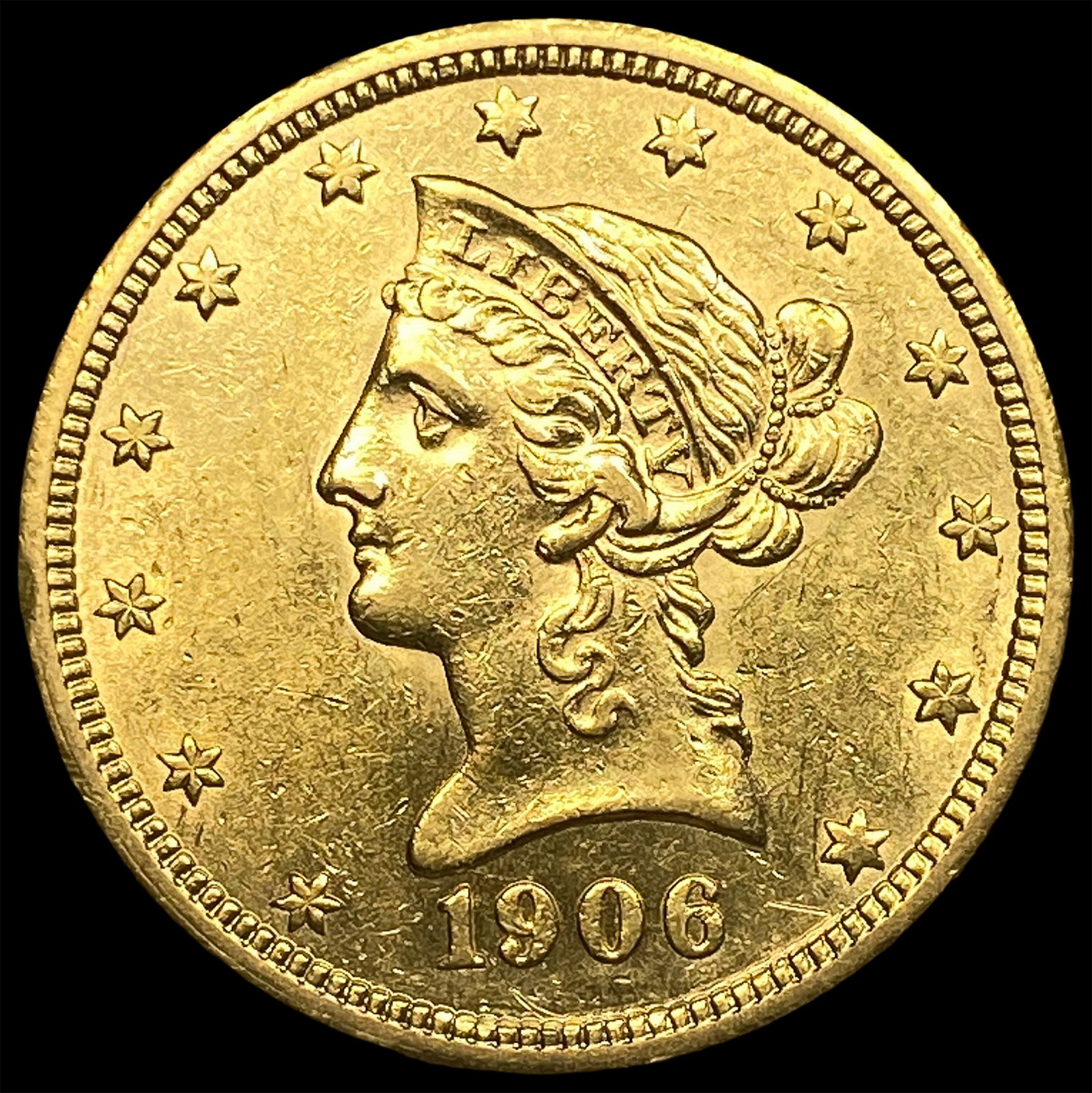 1906-D Gold $10 Liberty Head Eagle UNCIRCULATED: 1906-D Gold $10 Liberty Head Eagle UNCIRCULATED