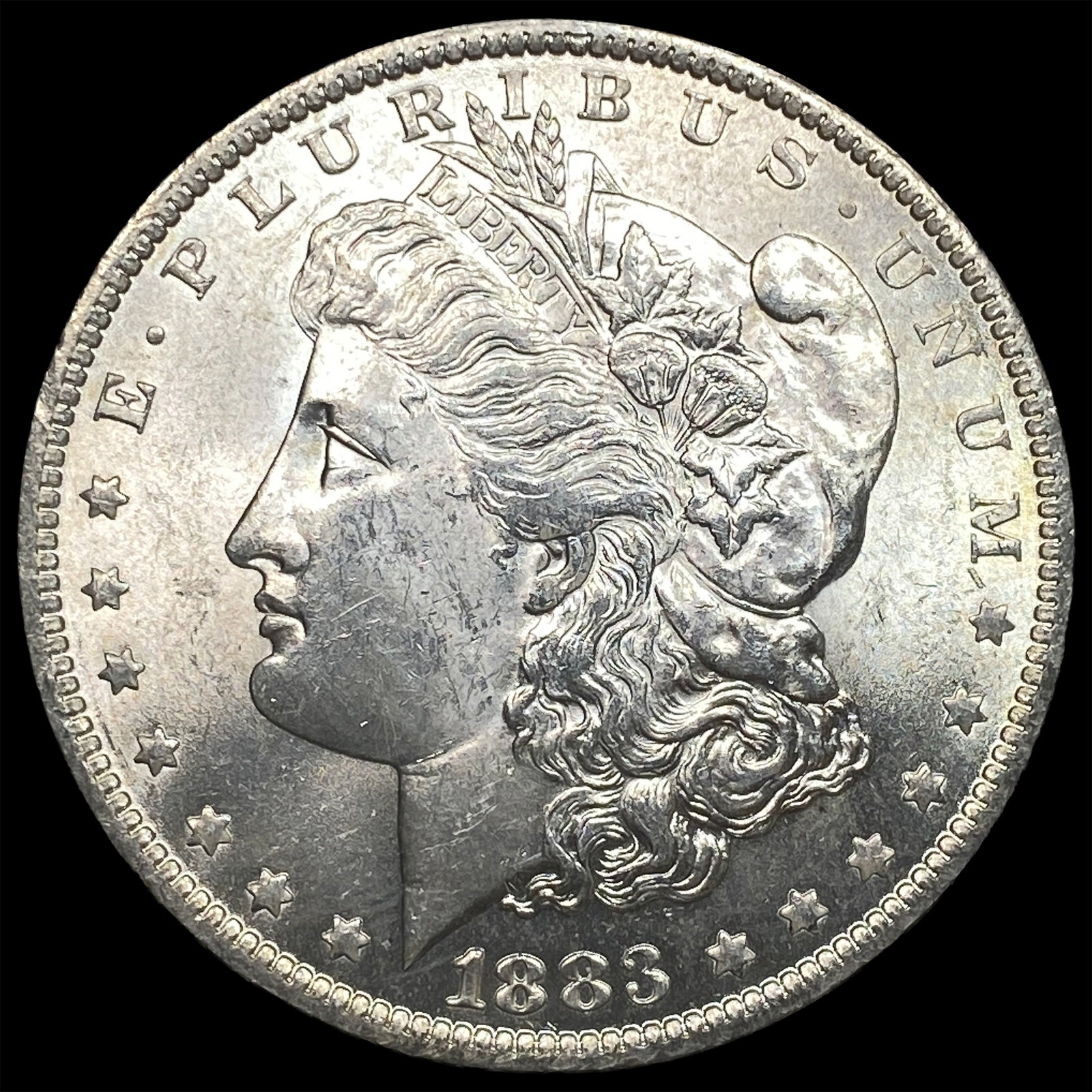 1883-S Silver Morgan Dollar CHOICE BU: 1883-S Silver Morgan Dollar CHOICE BU