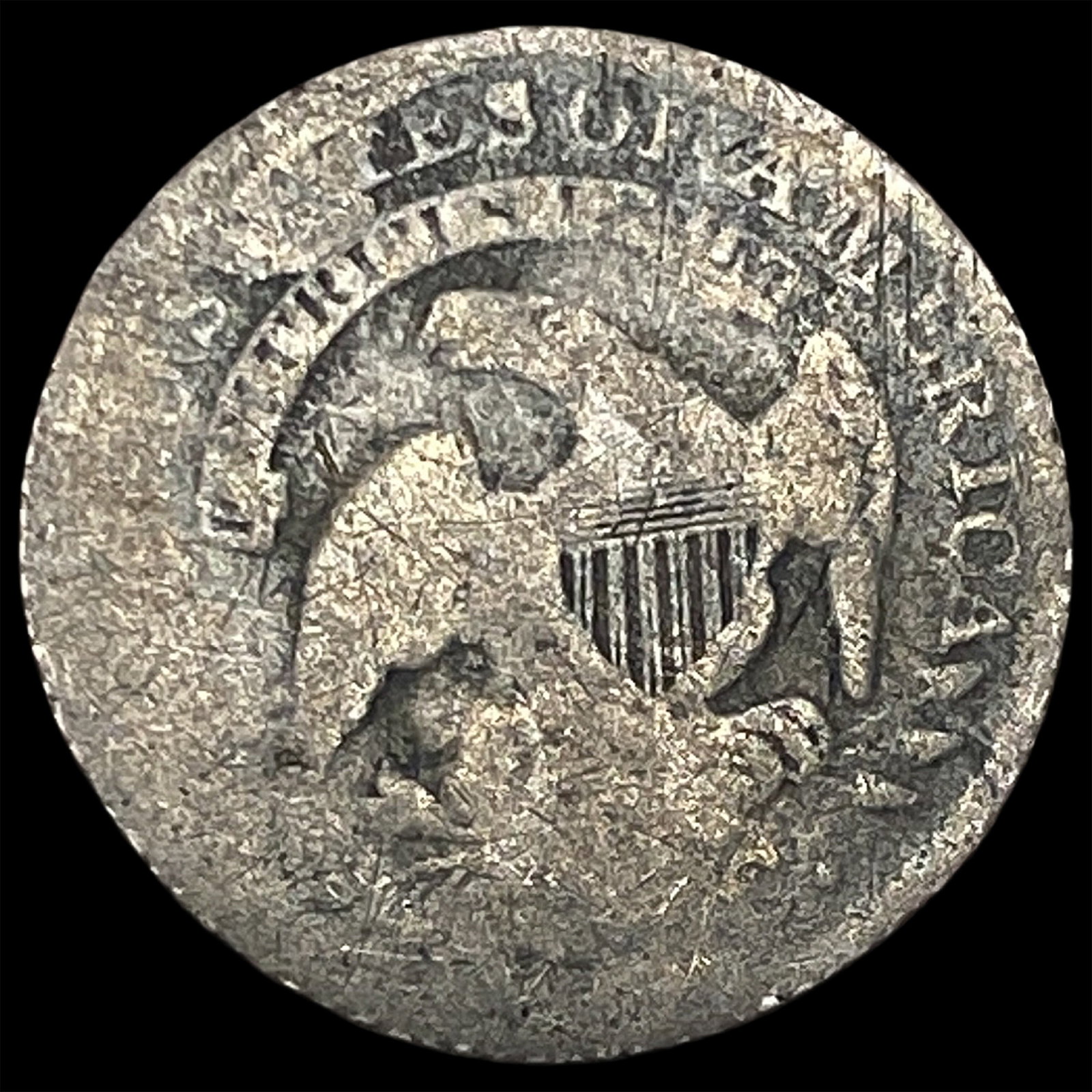 1827 Capped Bust Half Dollar NICELY CIRCULATED - 2