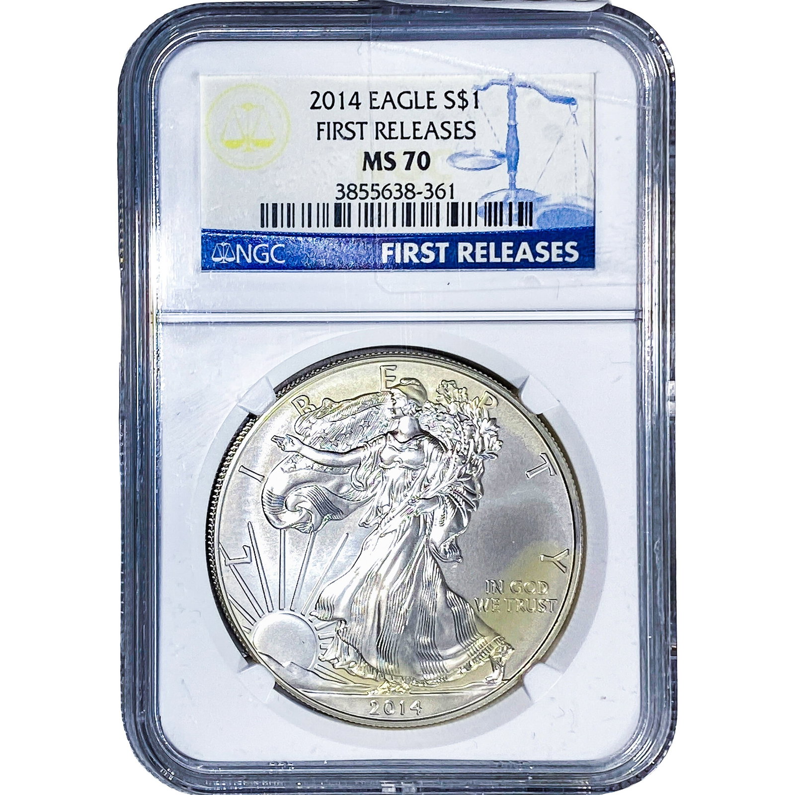 2024 Silver Eagle NGC MS70: 2024 Silver Eagle NGC MS70