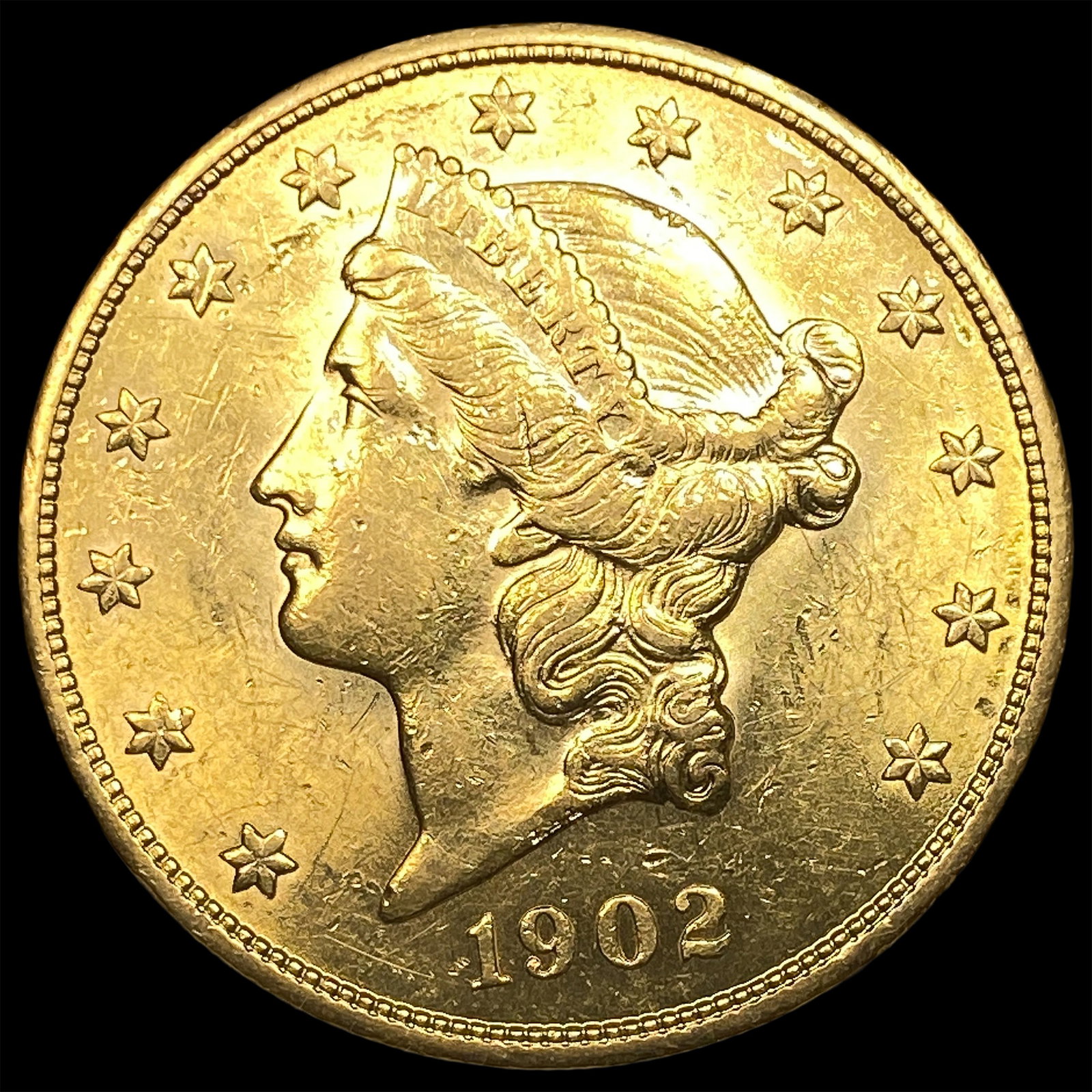 1902-S Gold $20 Liberty Head Double Eagle UNCIRCULATED: 1902-S Gold $20 Liberty Head Double Eagle UNCIRCULATED
