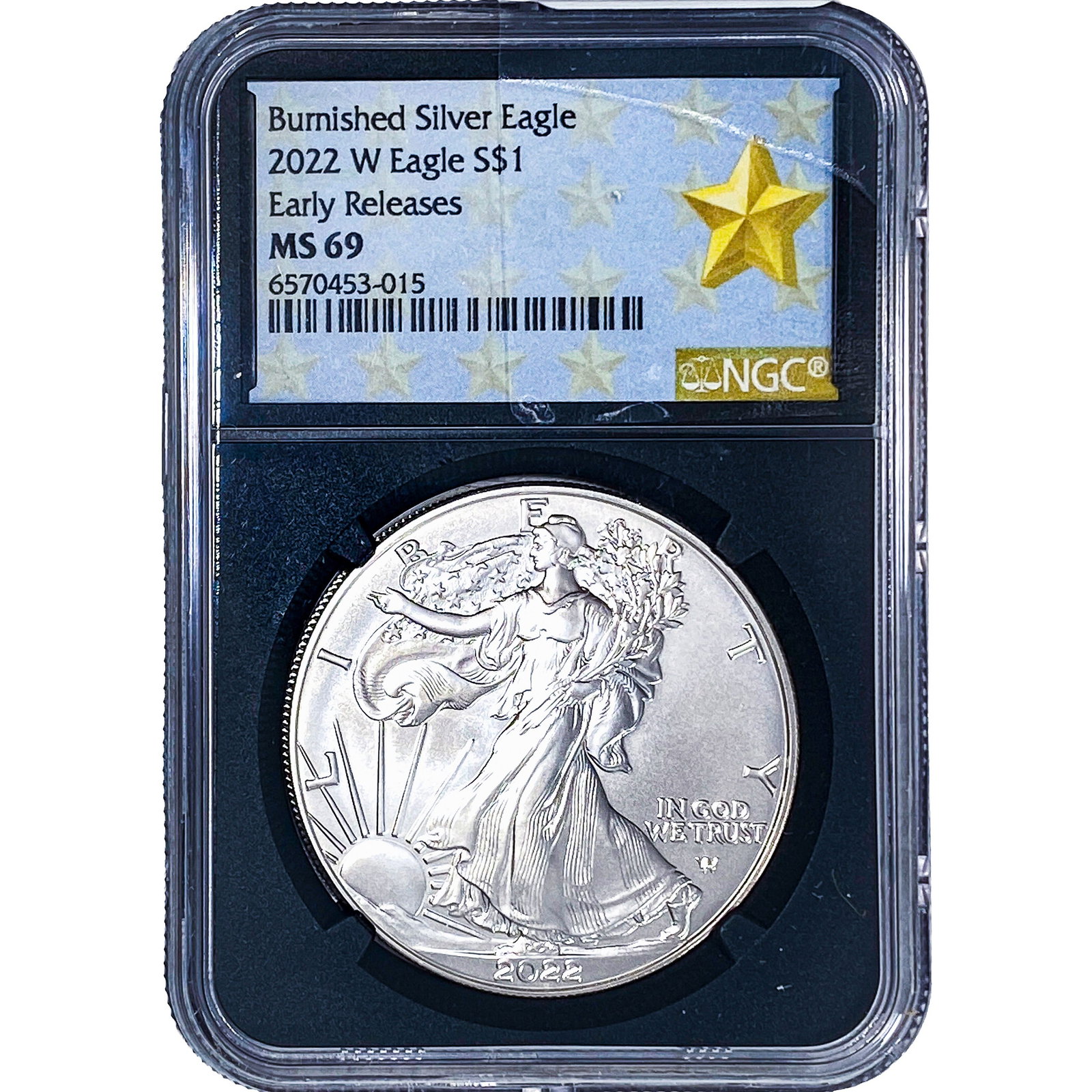 2022 Silver Eagle NGC MS69: 2022 Silver Eagle NGC MS69