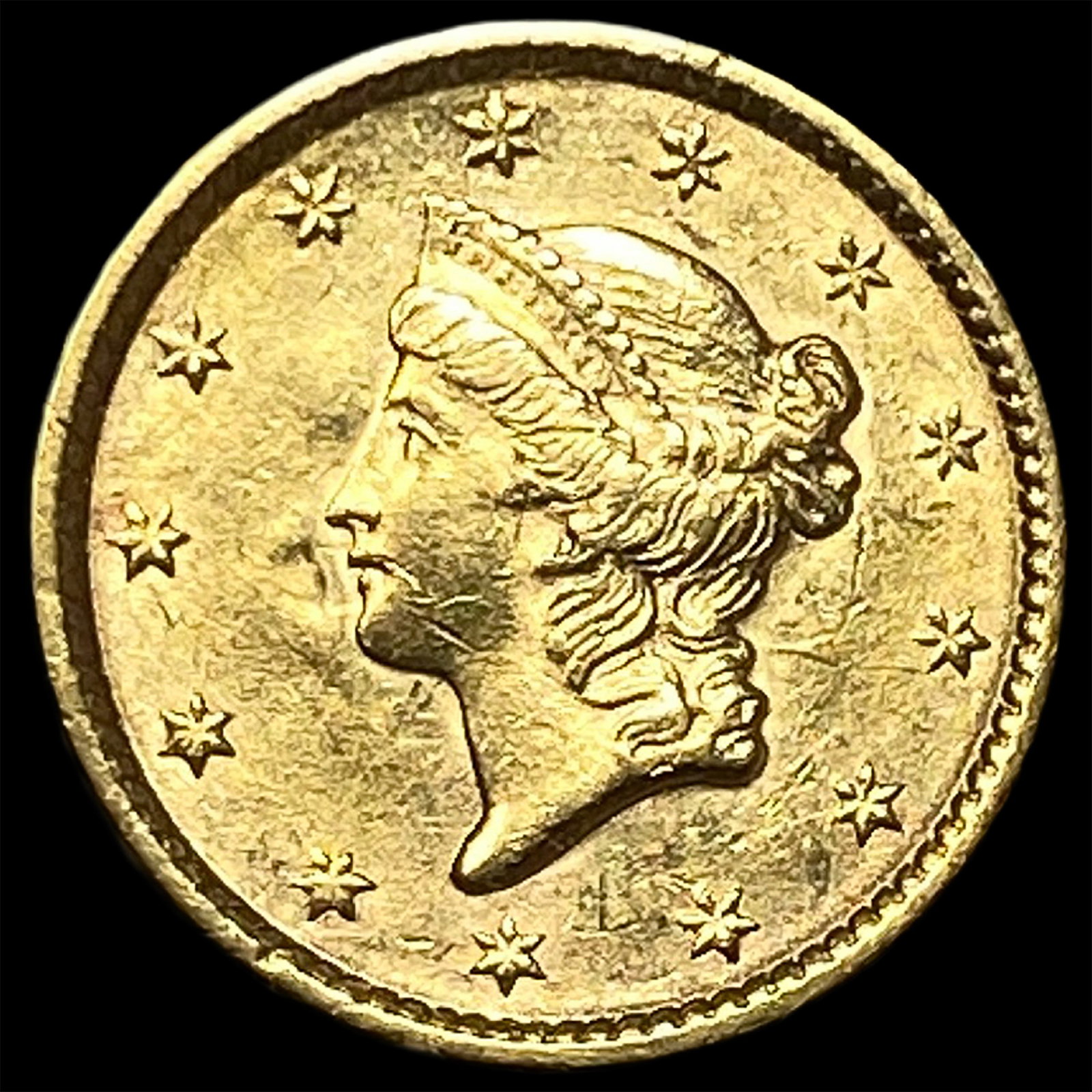 1852 Gold $1 Type 1 CHOICE AU: 1852 Gold $1 Type 1 CHOICE AU