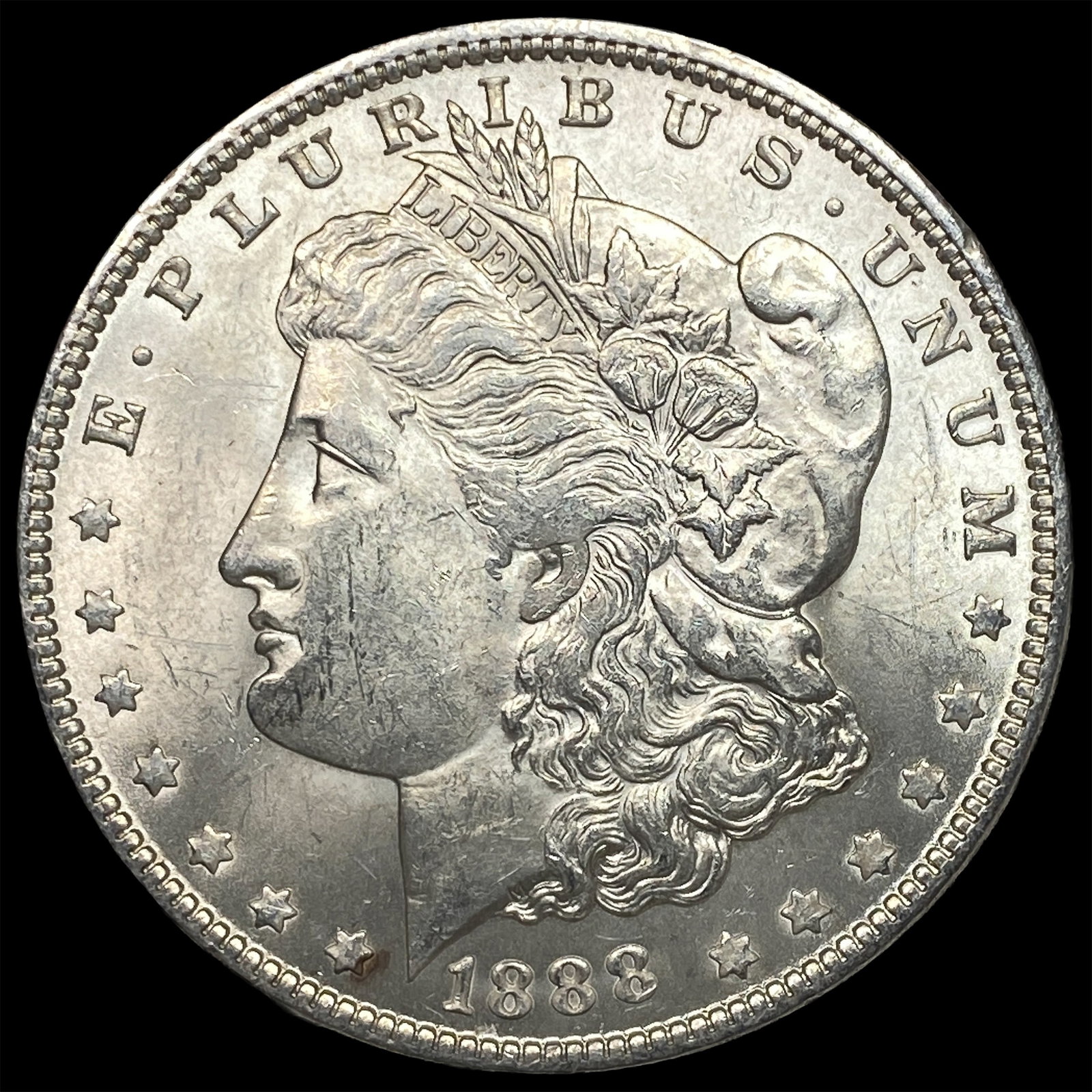 1888 Morgan Silver Dollar UNCIRCULATED: 1888 Morgan Silver Dollar UNCIRCULATED