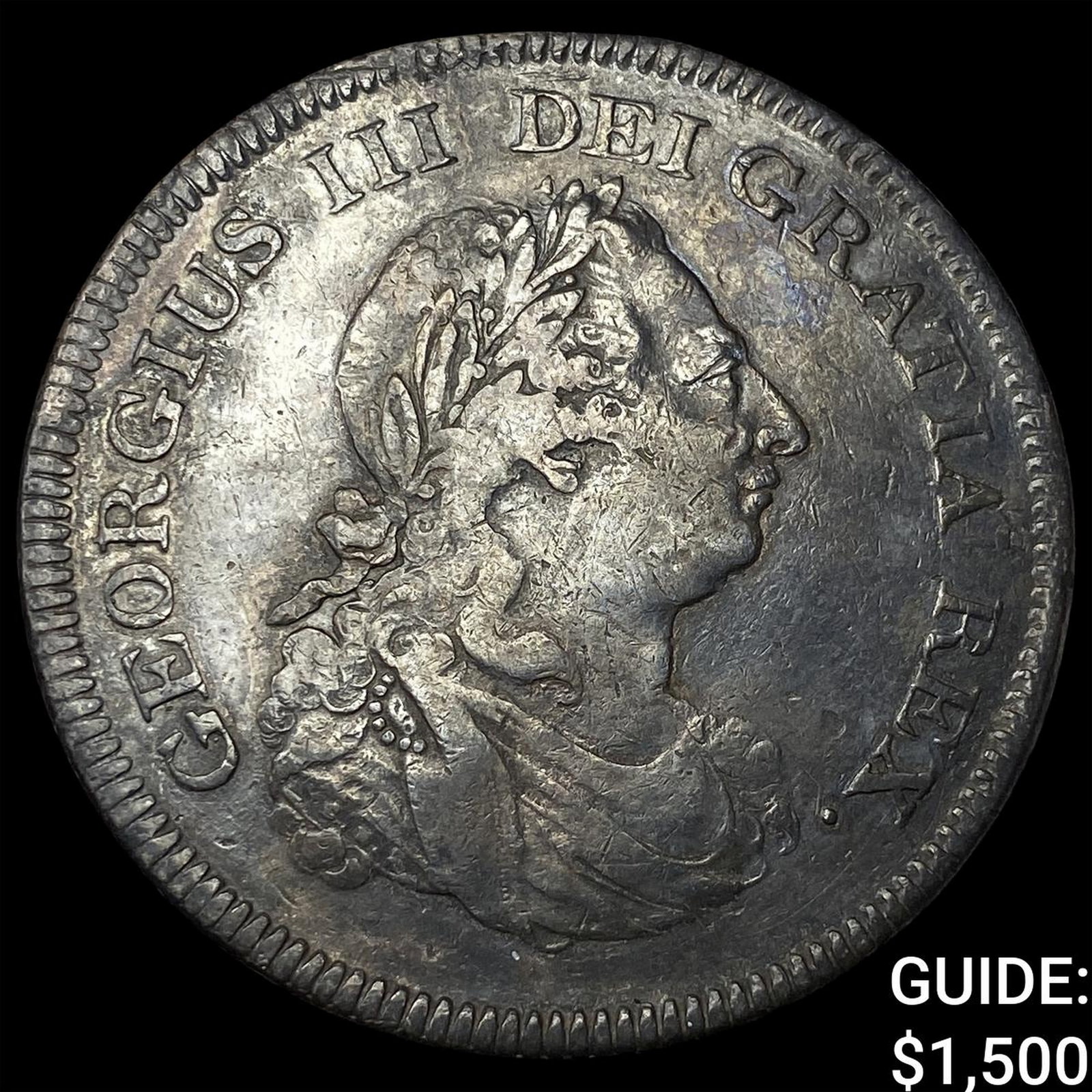 1804 Bank of England Silver 5 Shilling Dollar: 1804 Bank of England Silver 5 Shilling Dollar