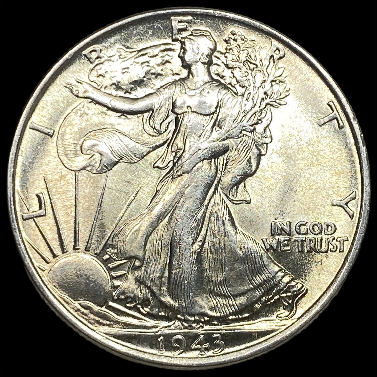 1943 Walking Liberty Half Dollar GEM BU: 1943 Walking Liberty Half Dollar GEM BU