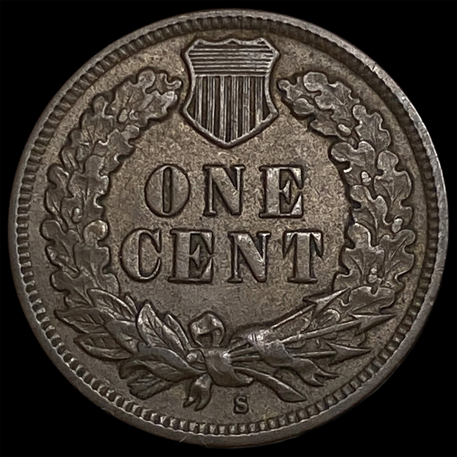 1908-S Indian Head Cent CHOICE AU - 2