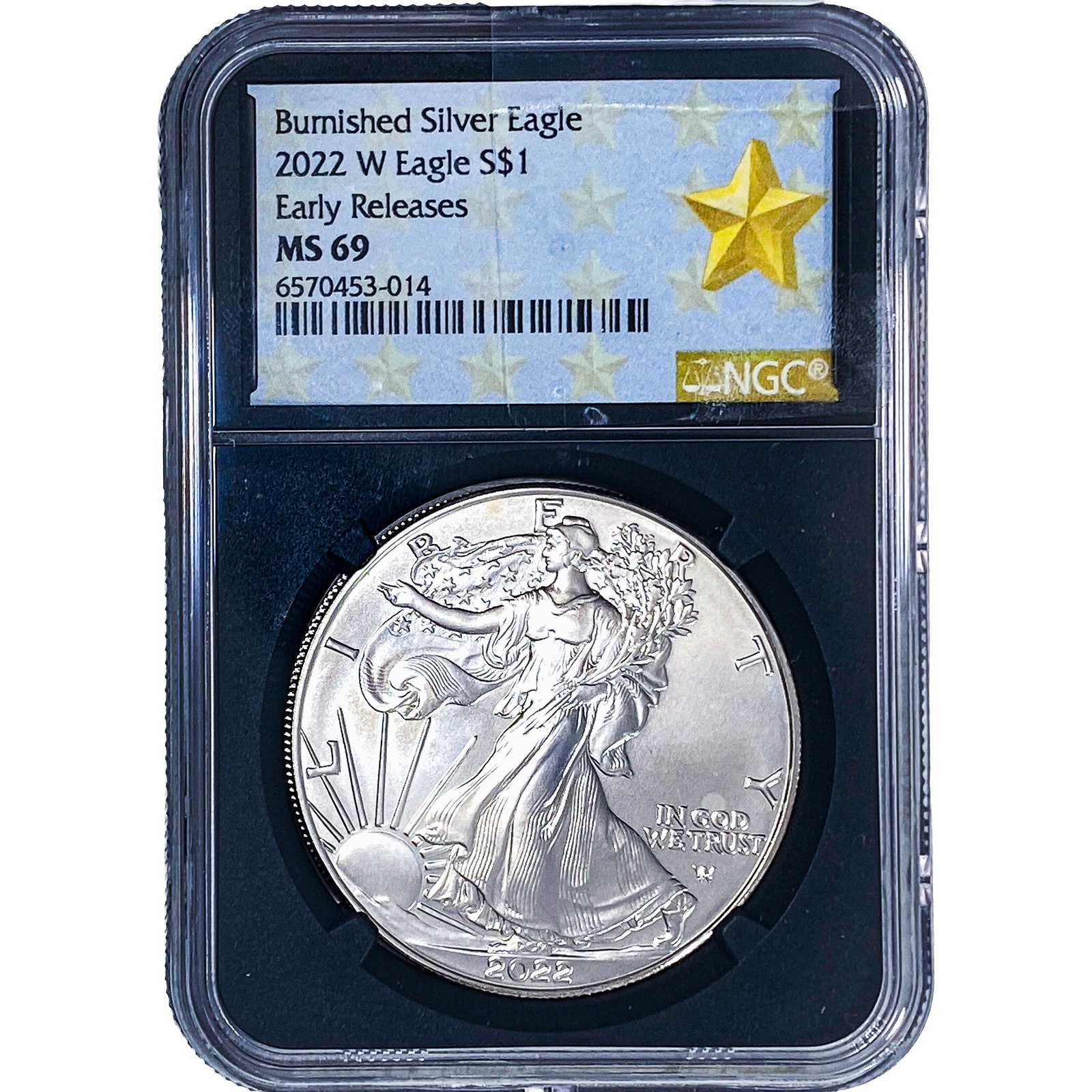 2022 Silver Eagle NGC MS69: 2022 Silver Eagle NGC MS69