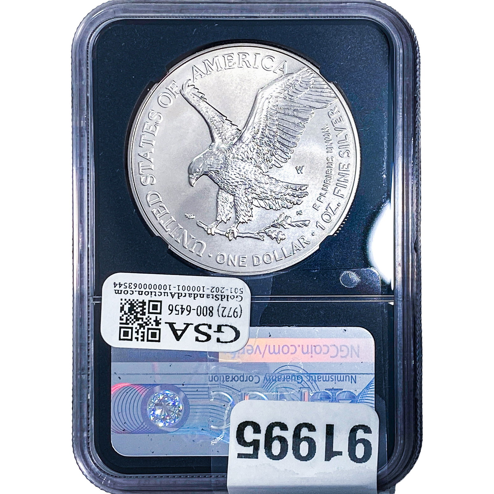 2022 Silver Eagle NGC MS69 - 2
