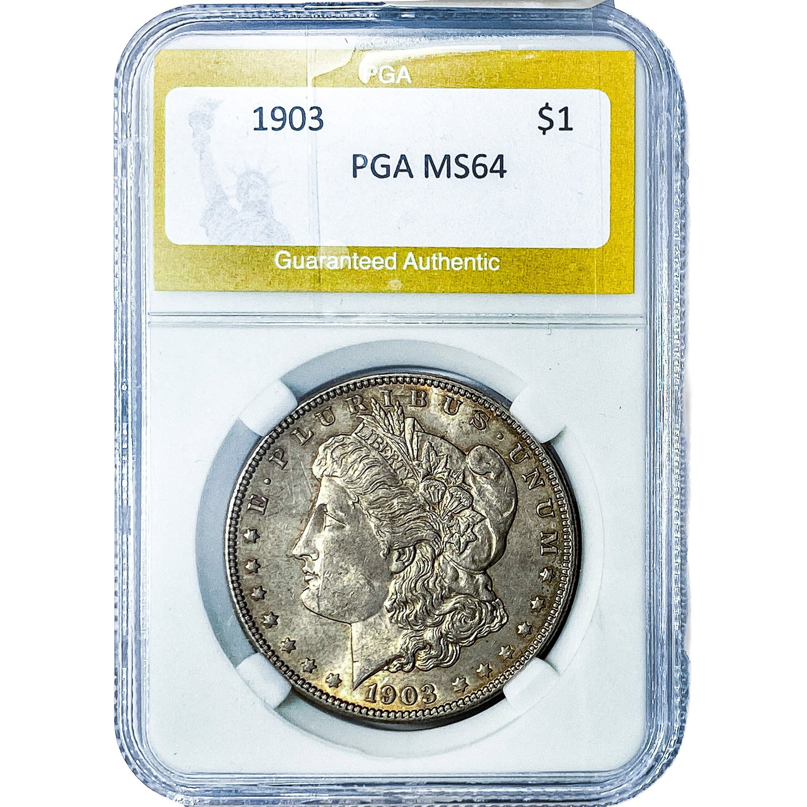 1903 Morgan Silver Dollar PGA MS64: 1903 Morgan Silver Dollar PGA MS64