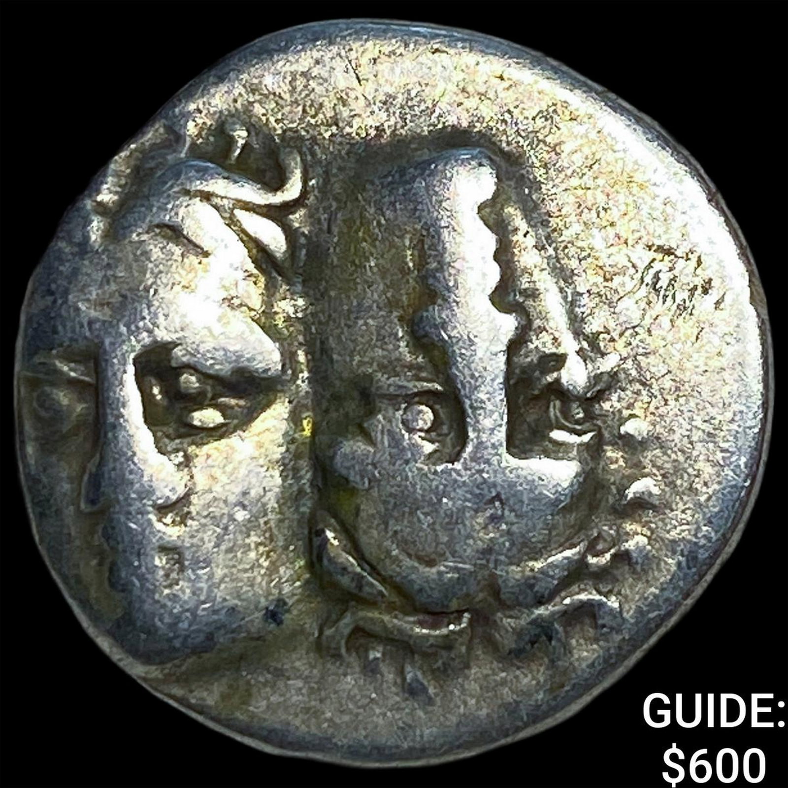 Ancient Greece Moesia, Istros 4th Century BC Silver Drachm NEARLY UNCIRCULATED (1 of 2)