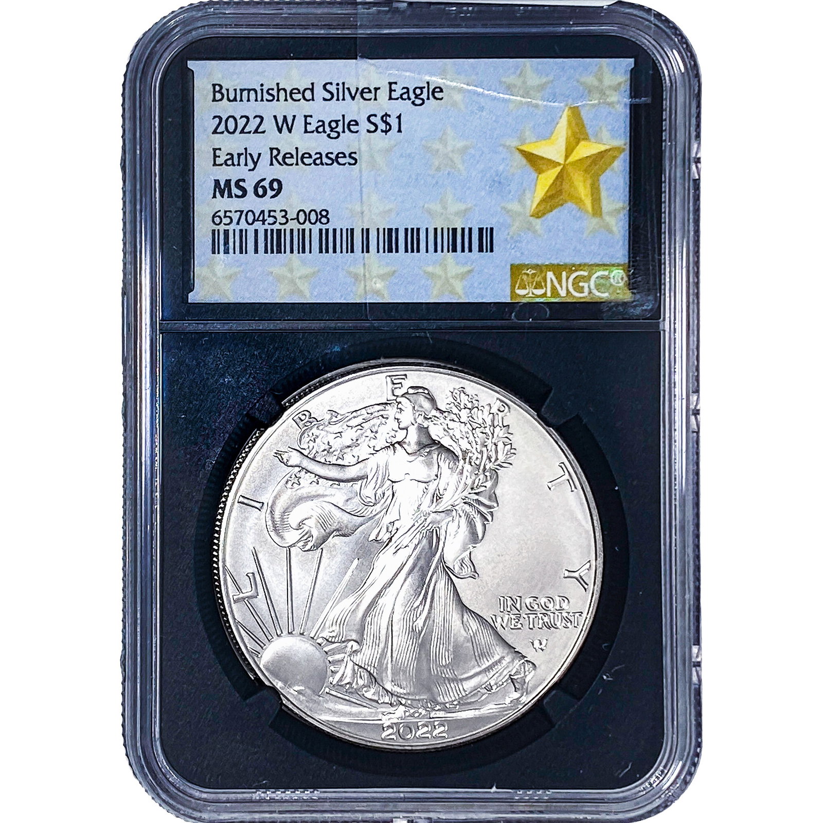 2022 Silver Eagle NGC MS69: 2022 Silver Eagle NGC MS69