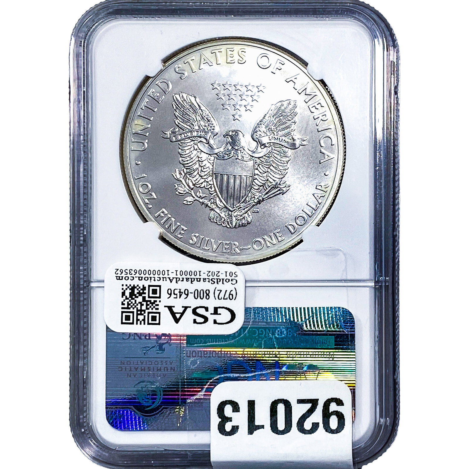 2012 Silver Eagle NGC MS70 - 2