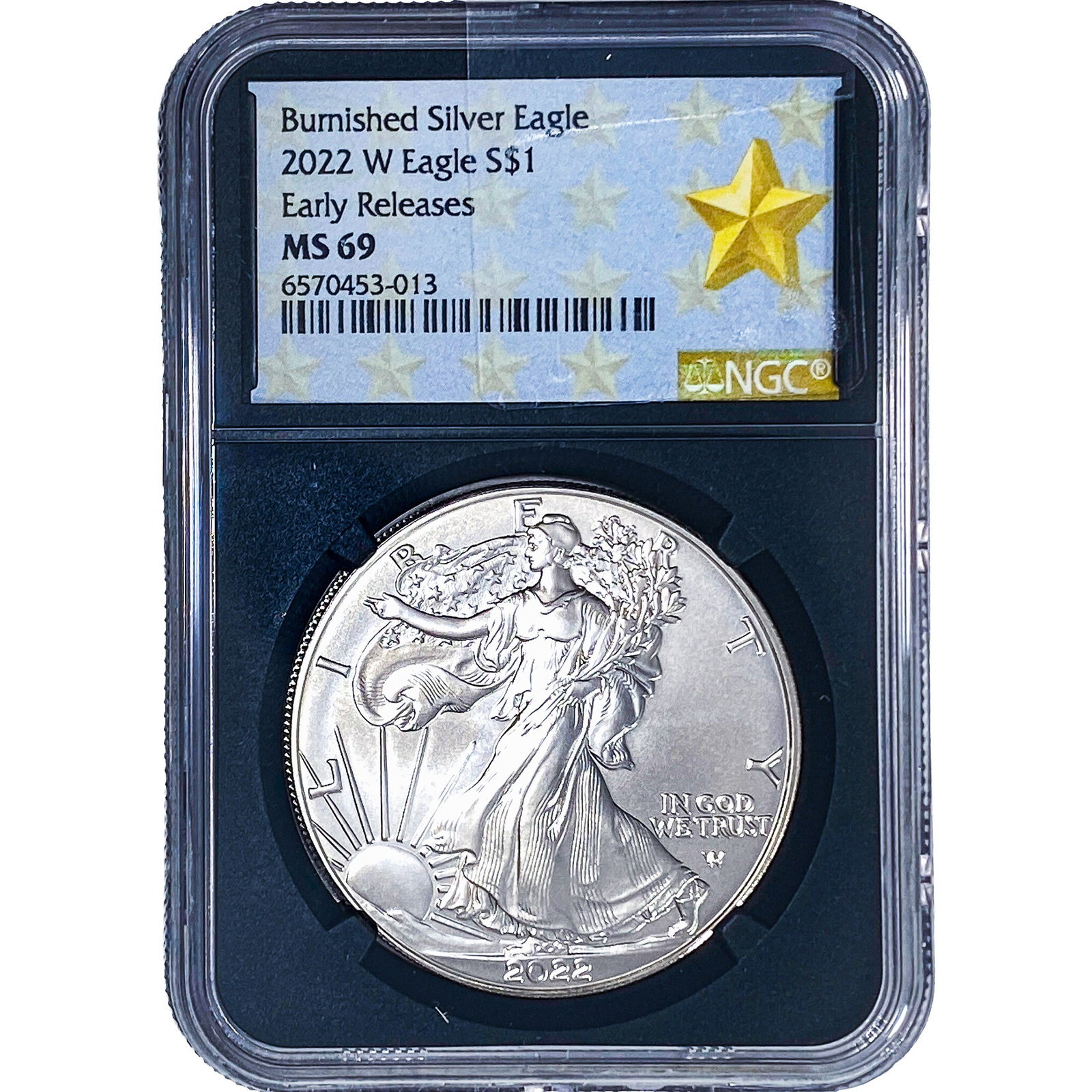 2022 Silver Eagle NGC MS69: 2022 Silver Eagle NGC MS69