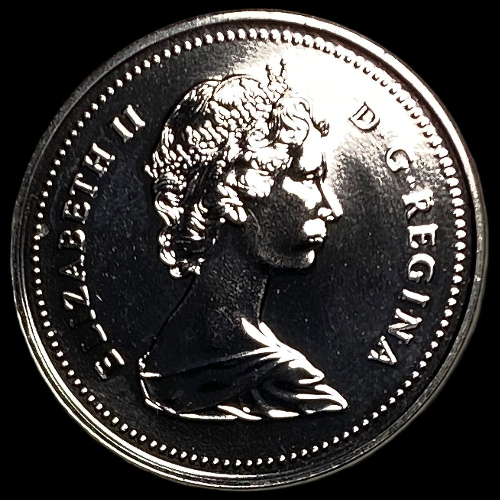 1988 Canada Copper Nickel 5 Cents: 1988 Canada Copper Nickel 5 Cents
