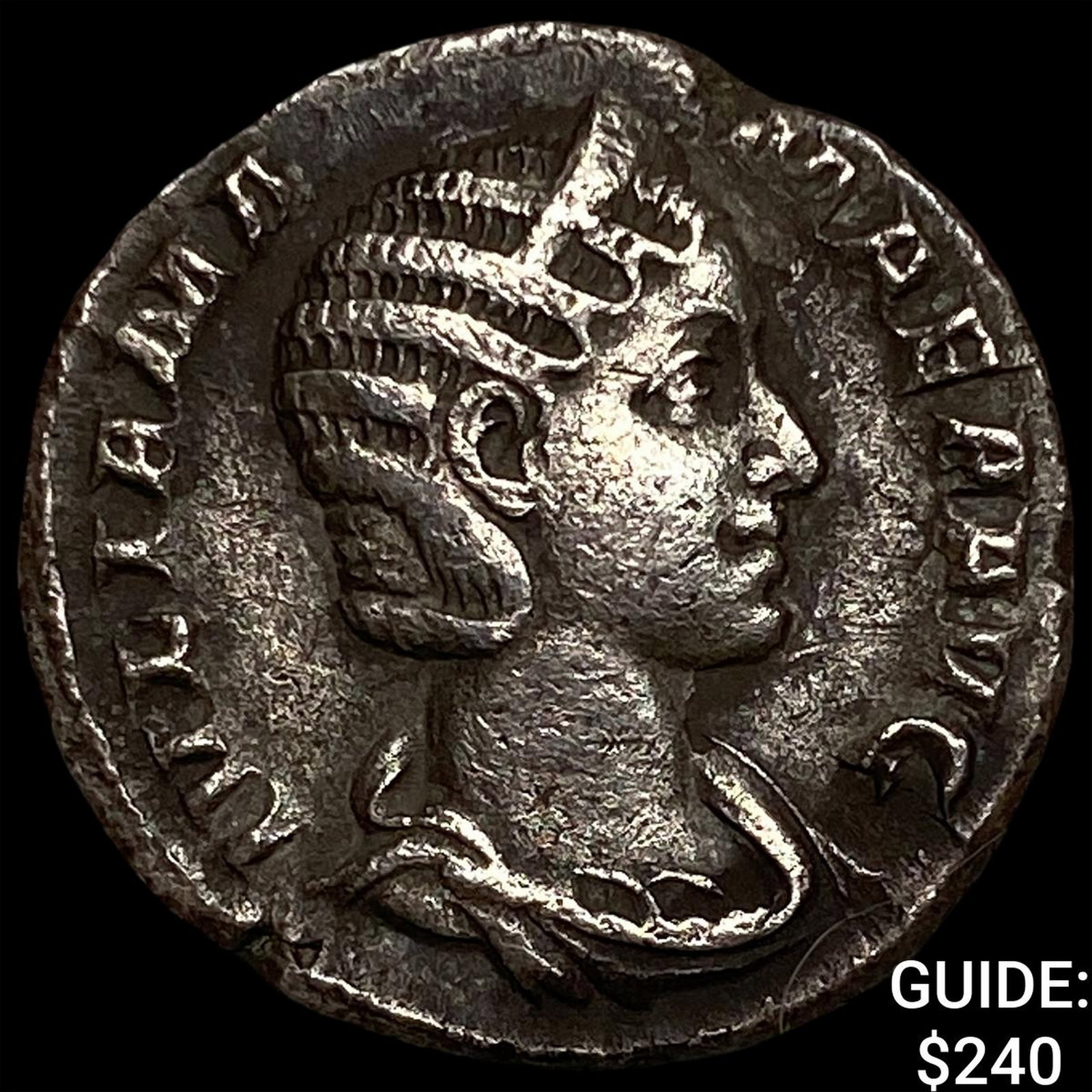 Roman Julia Mamaea AD 228 Silver Denarius: Roman Julia Mamaea AD 228 Silver Denarius