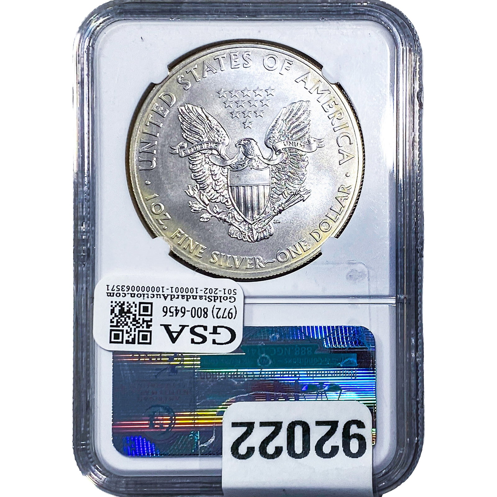 2014 Silver Eagle NGC MS70 - 2