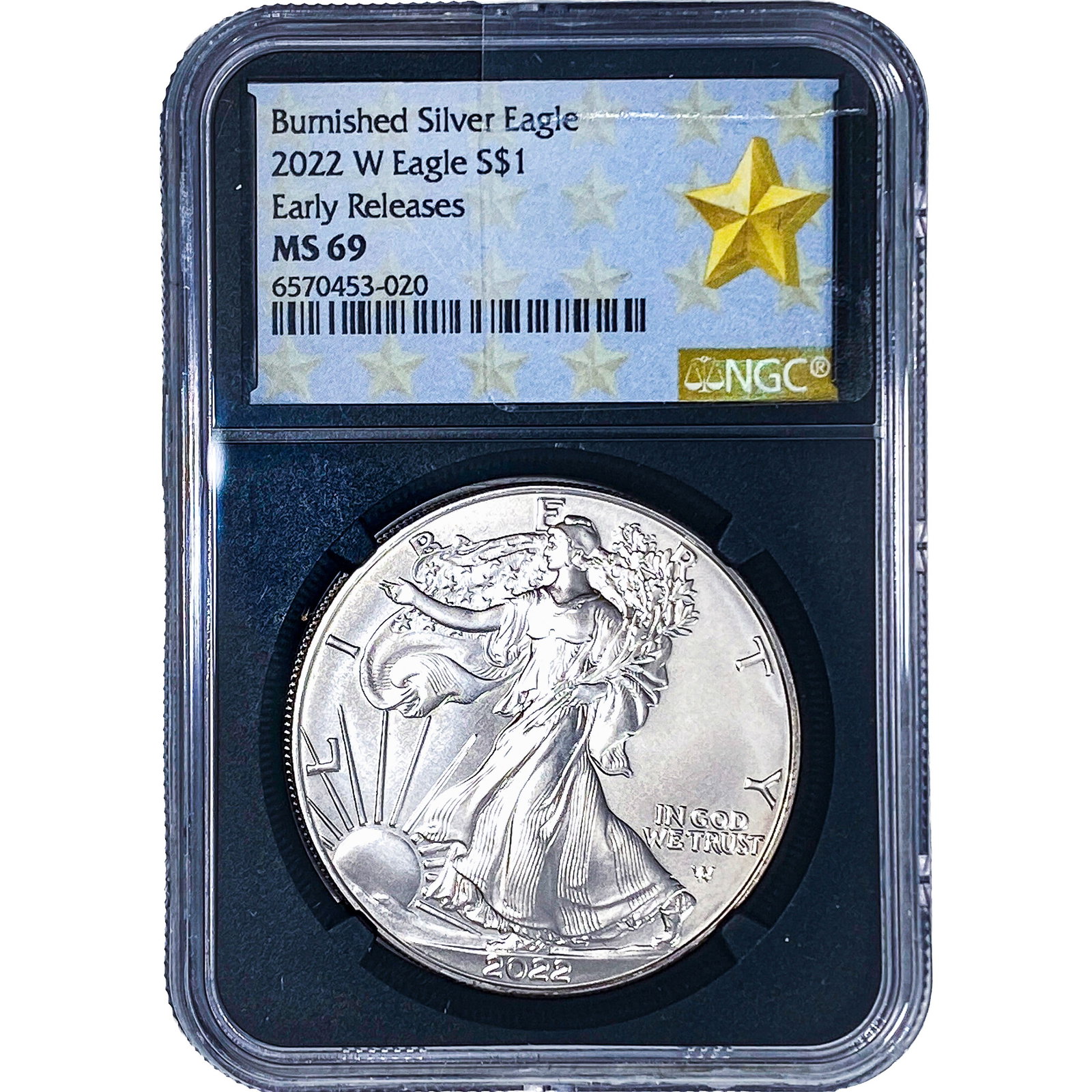 2022 Silver Eagle NGC MS69: 2022 Silver Eagle NGC MS69