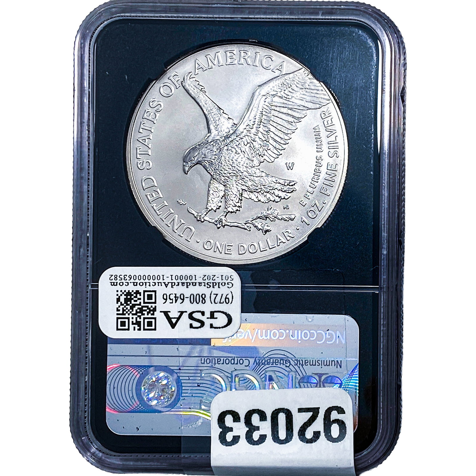 2022 Silver Eagle NGC MS69 - 2