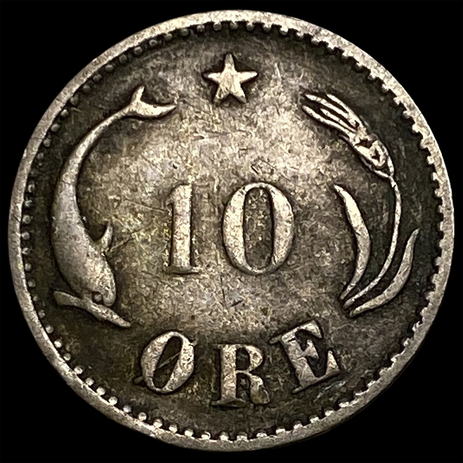 1905 Denmark Silver 10 Ore - 2