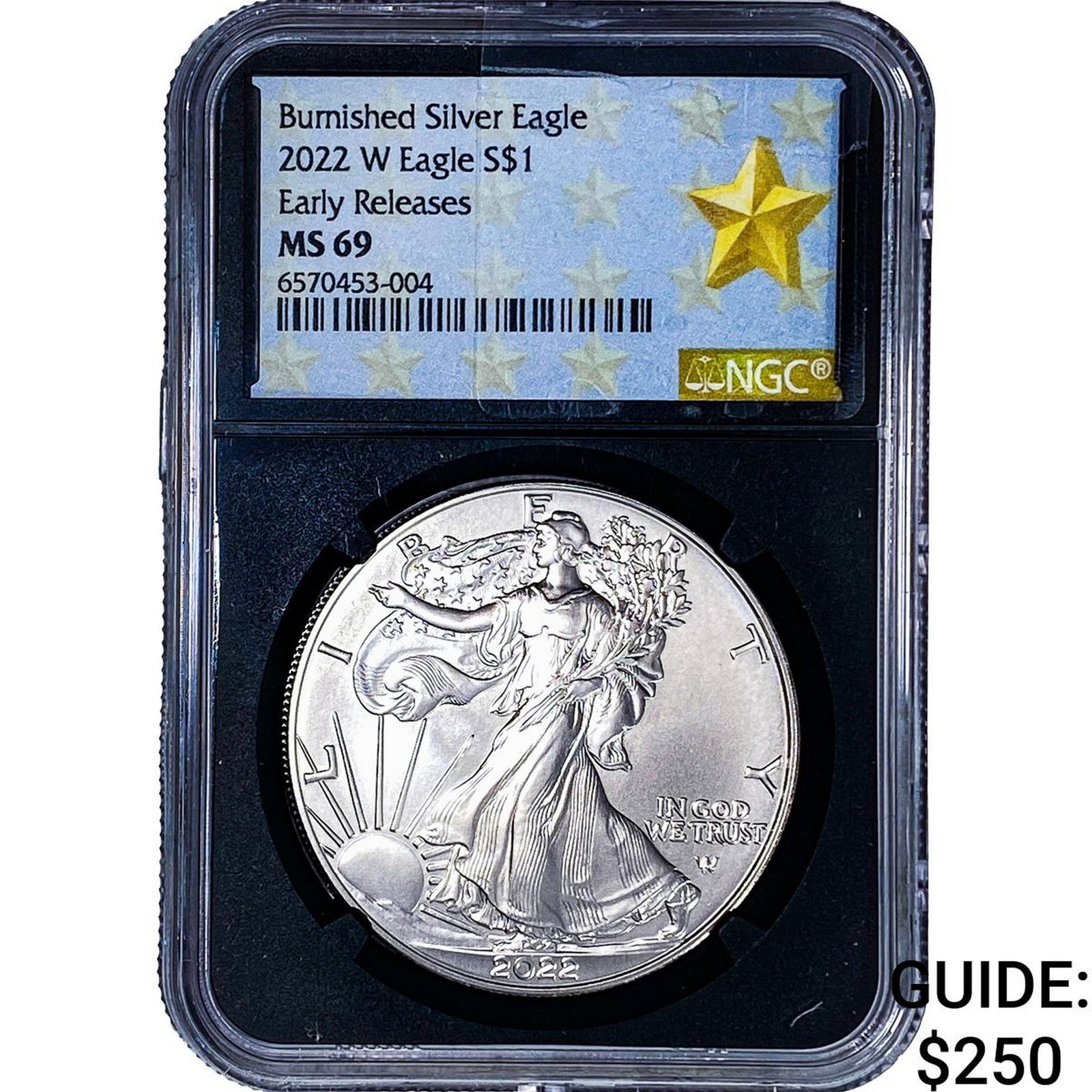 2022 Silver Eagle NGC MS69 (1 of 2)