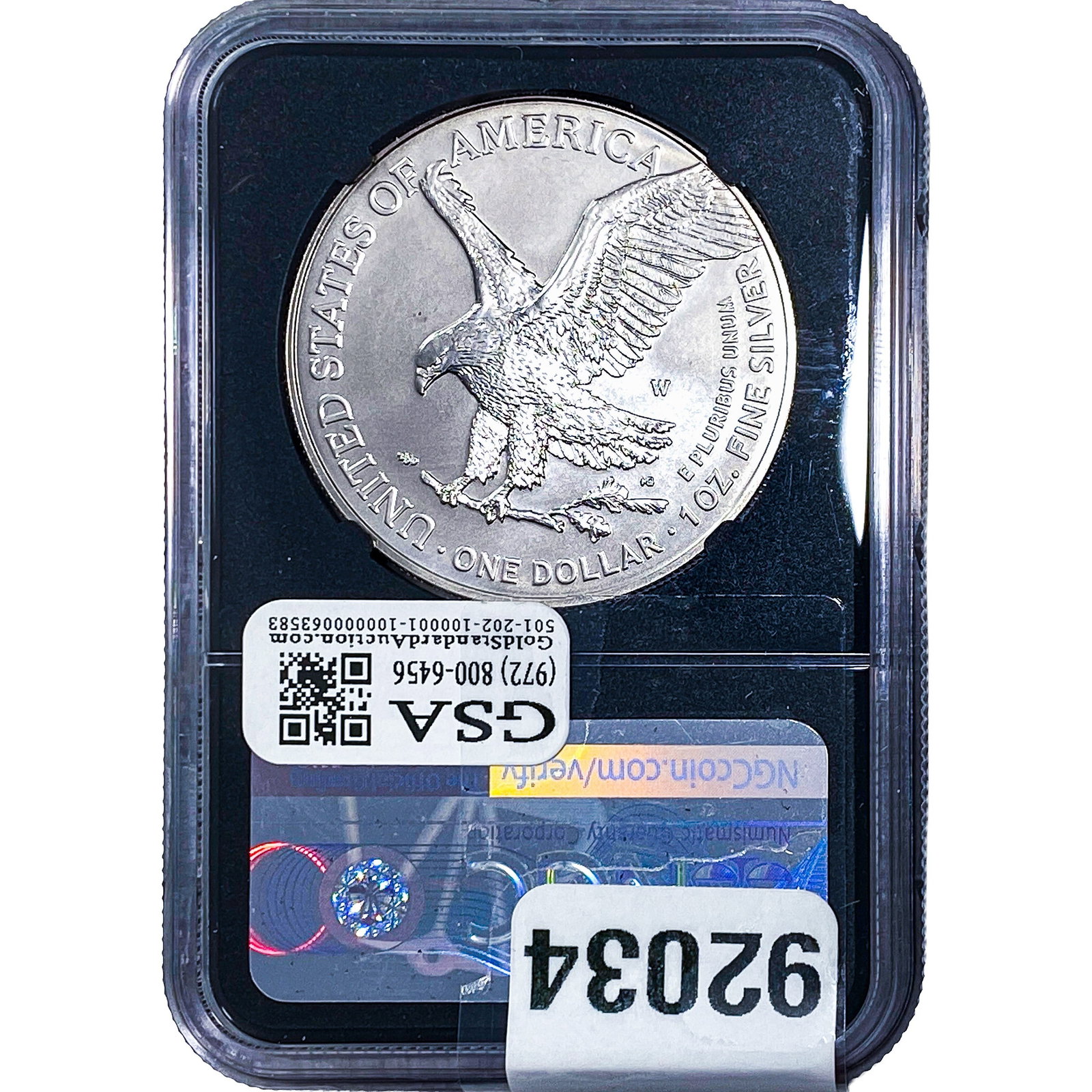 2022 Silver Eagle NGC MS69 - 2