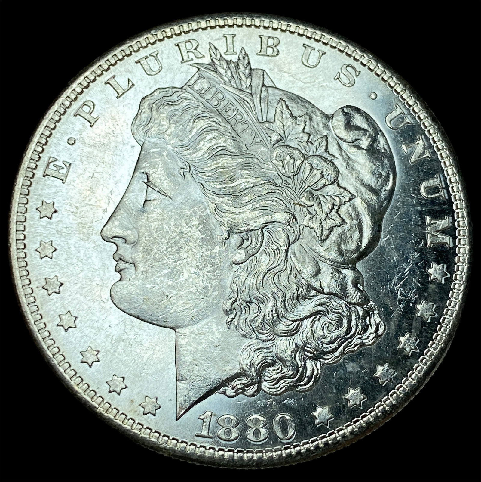 1880-S Silver Morgan Dollar UNCIRCULATED: 1880-S Silver Morgan Dollar UNCIRCULATED