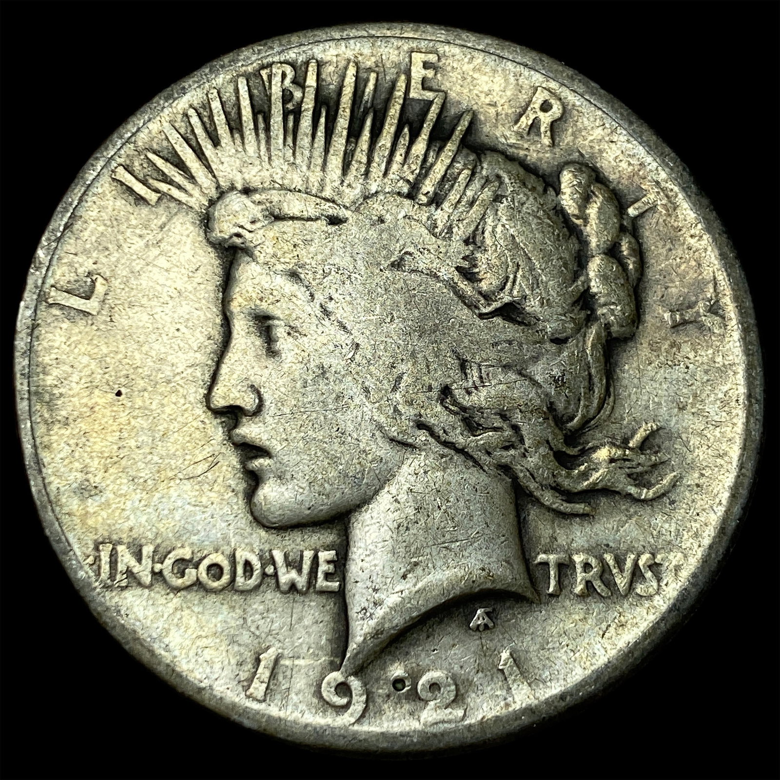 1921 Silver Peace Dollar LIGHTLY CIRCULATED: 1921 Silver Peace Dollar LIGHTLY CIRCULATED