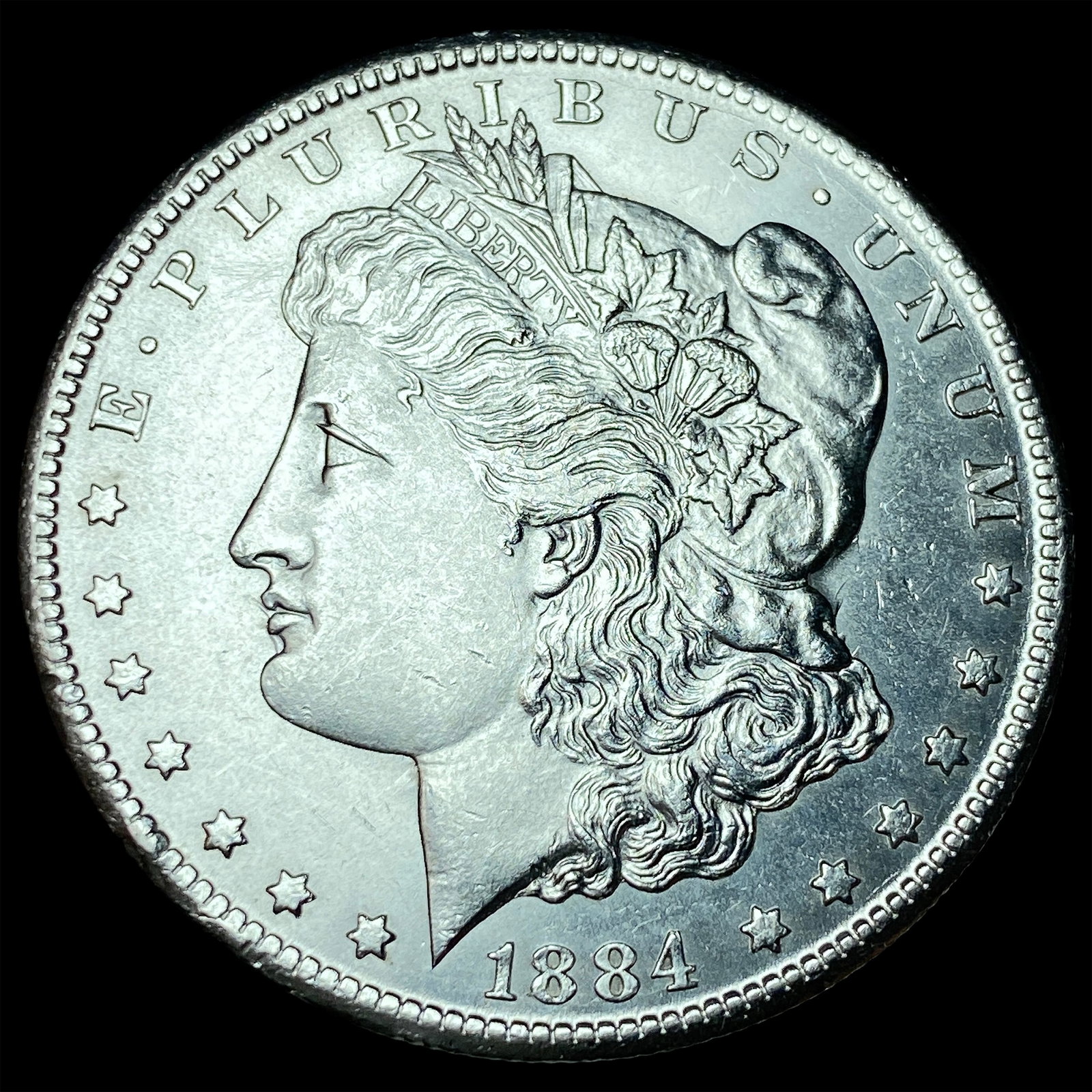 1884 Morgan Silver Dollar CHOICE BU (1 of 2)