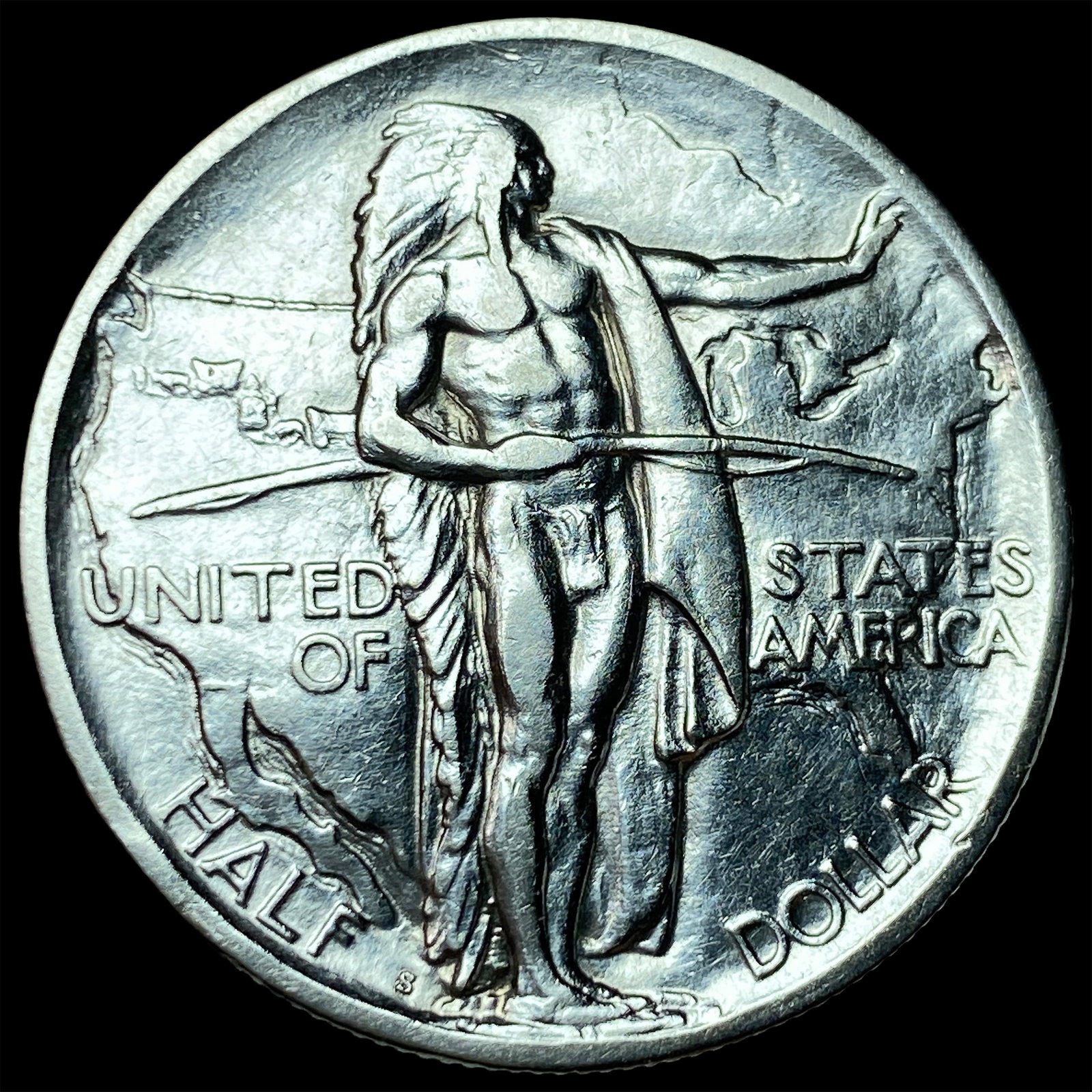 1926 Silver Half Dollar Oregon Trail Memorial GEM BU (1 of 2)