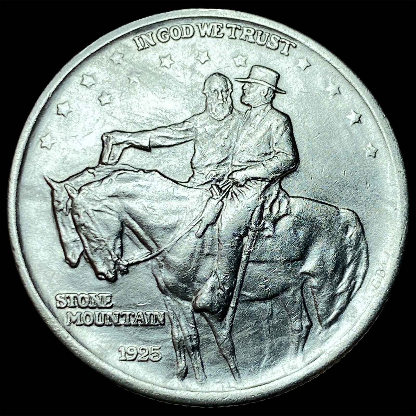 1925 Stone Mountain Silver Half Dollar CHOICE BU: 1925 Stone Mountain Silver Half Dollar CHOICE BU