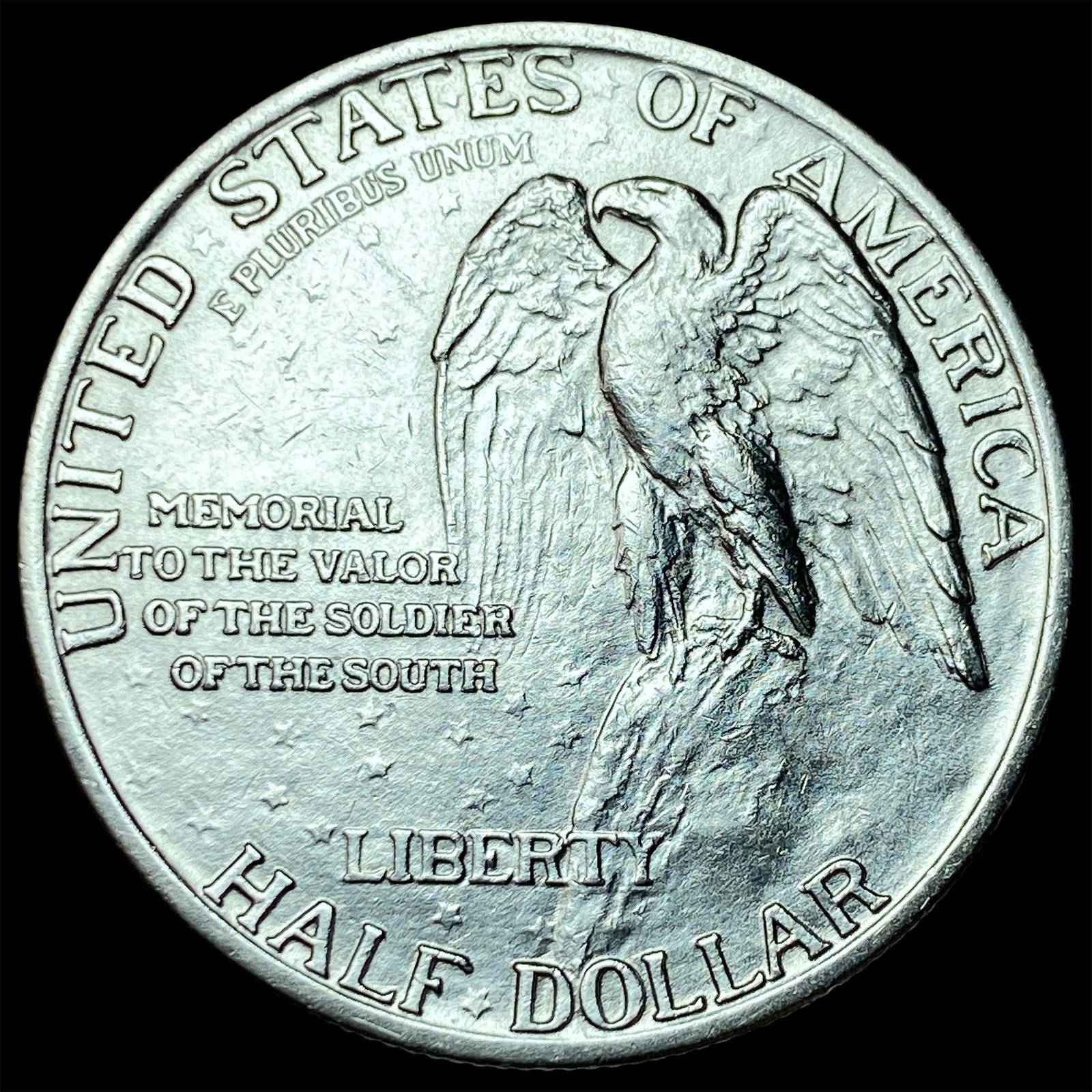 1925 Stone Mountain Silver Half Dollar CHOICE BU - 2