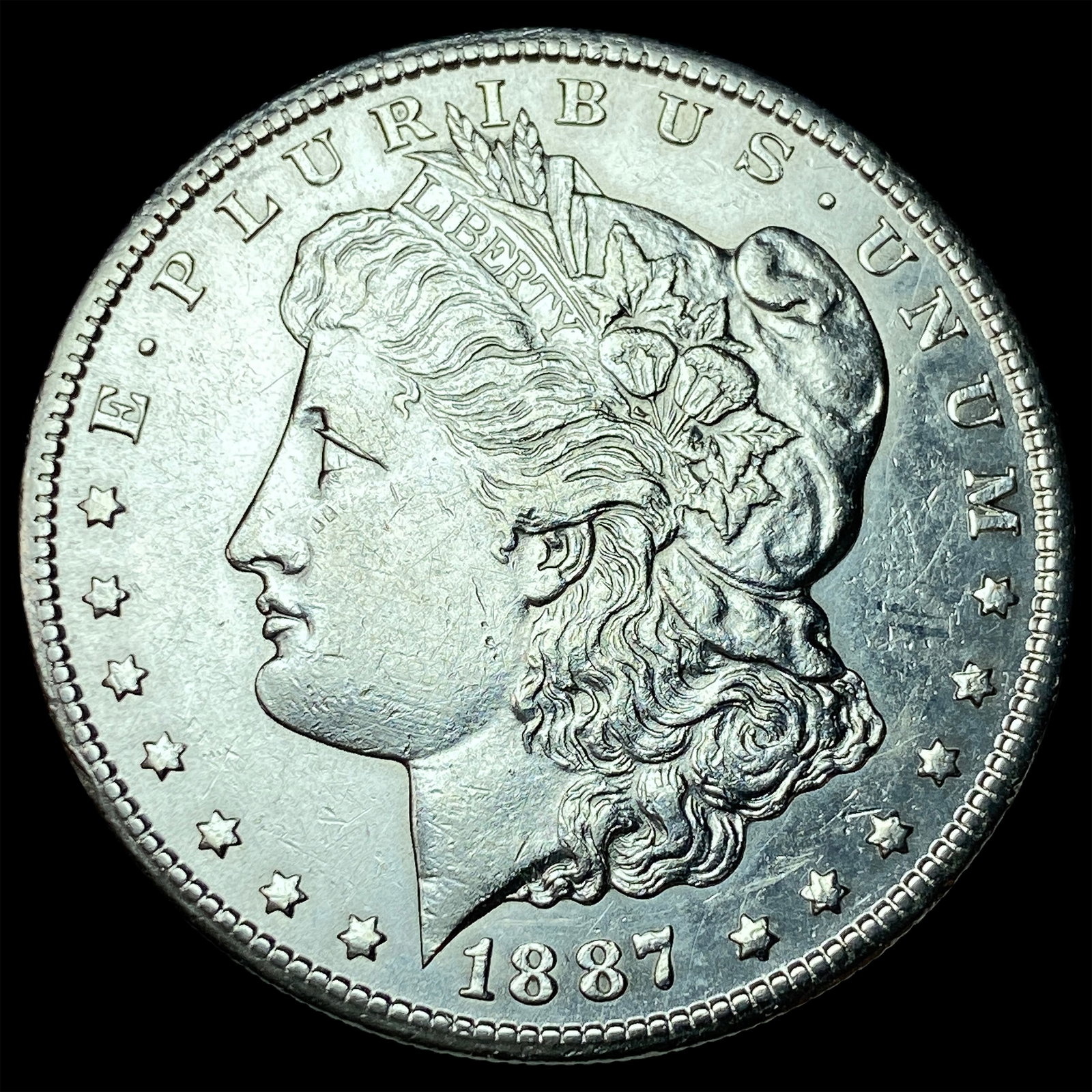 1887-S Silver Morgan Dollar UNCIRCULATED: 1887-S Silver Morgan Dollar UNCIRCULATED