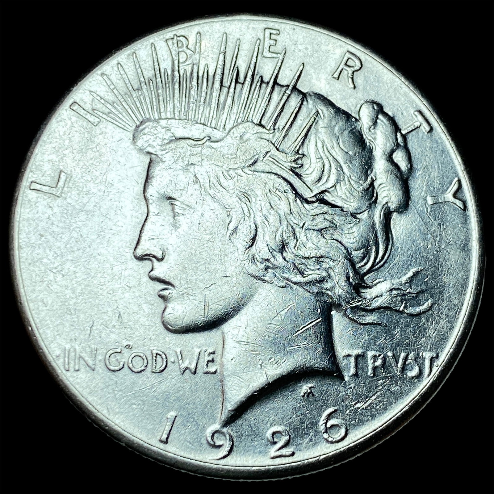 1926 Peace Silver Dollar CHOICE AU (1 of 2)