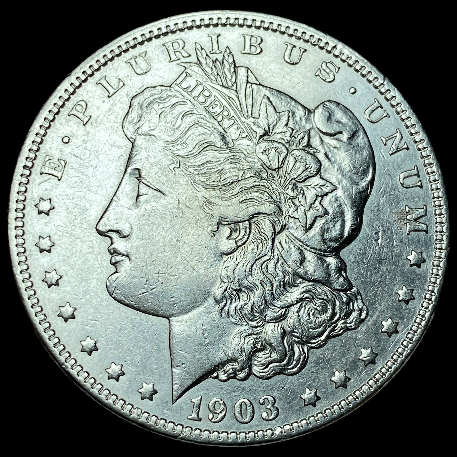 1903 Morgan Silver Dollar CLOSELY UNCIRCULATED: 1903 Morgan Silver Dollar CLOSELY UNCIRCULATED