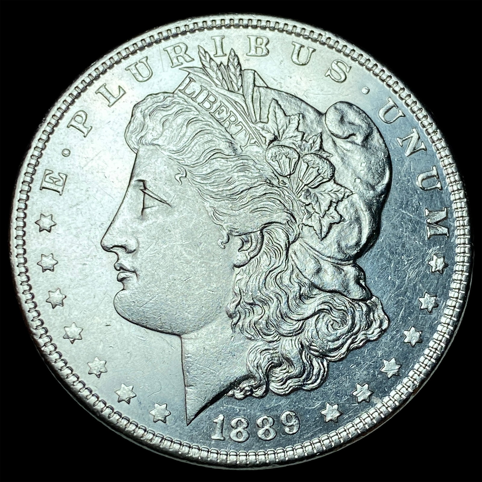 1889 Morgan Silver Dollar UNCIRCULATED: 1889 Morgan Silver Dollar UNCIRCULATED