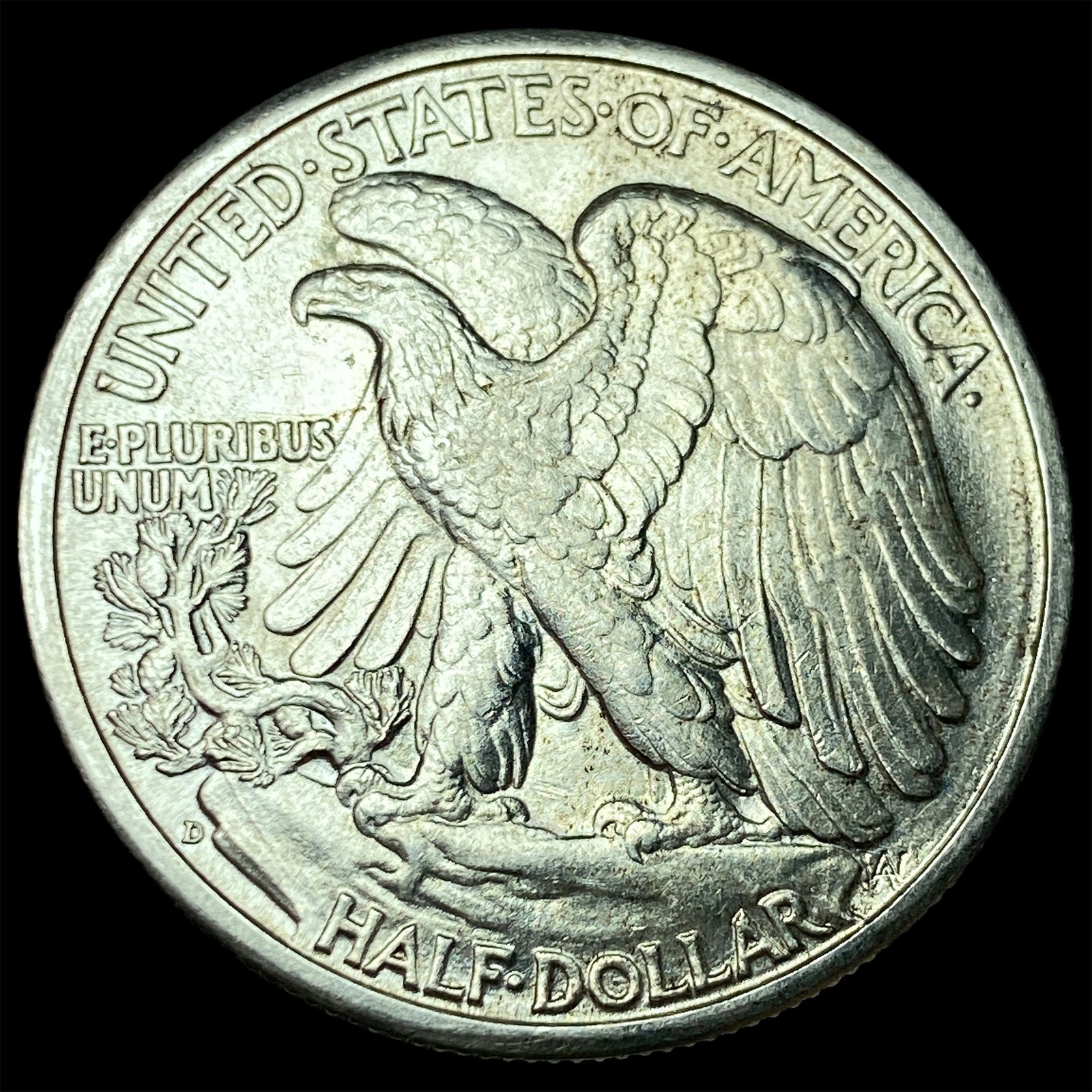 1942-D Silver Half Dollar UNCIRCULATED - 2