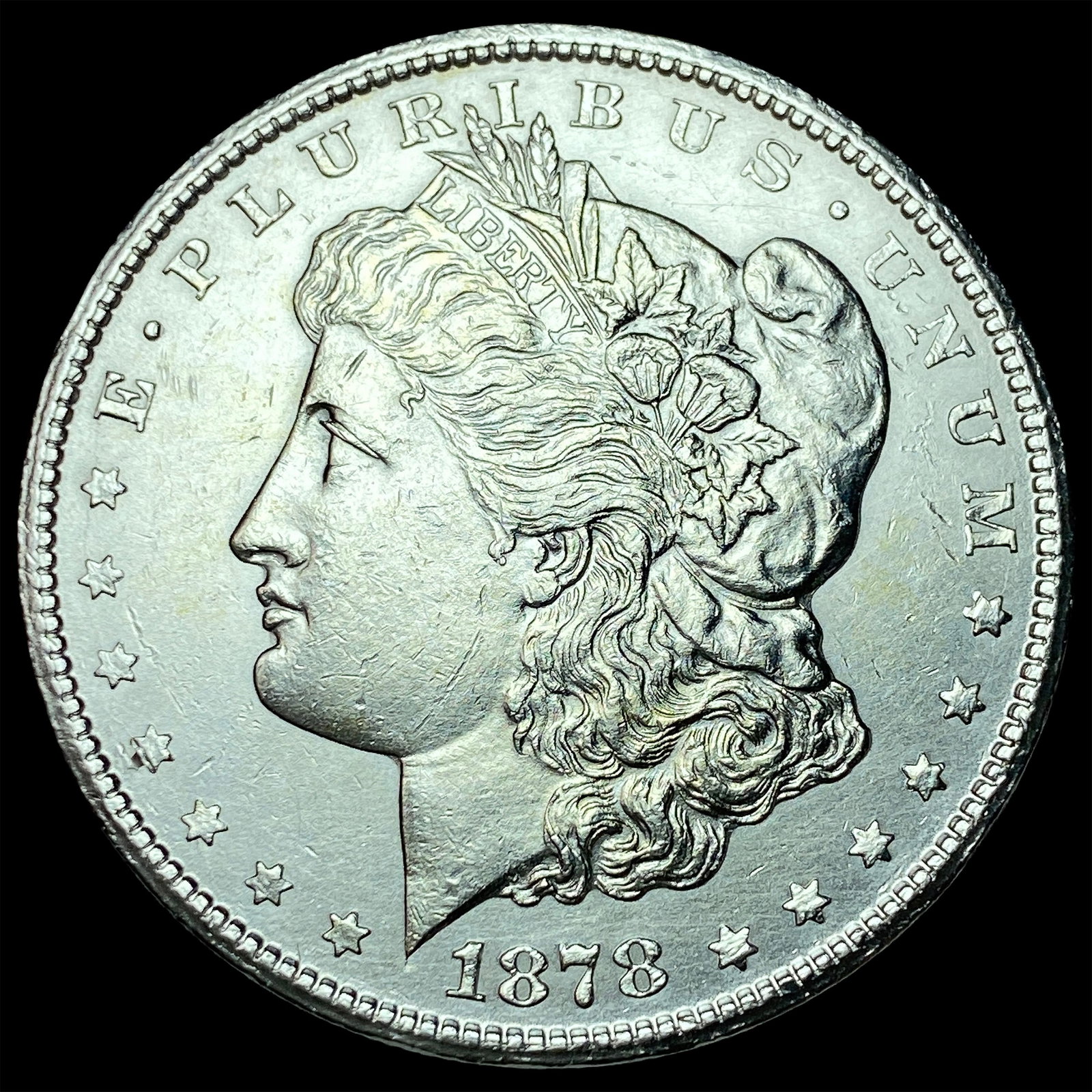 1878-CC Silver Morgan Dollar CHOICE BU: 1878-CC Silver Morgan Dollar CHOICE BU