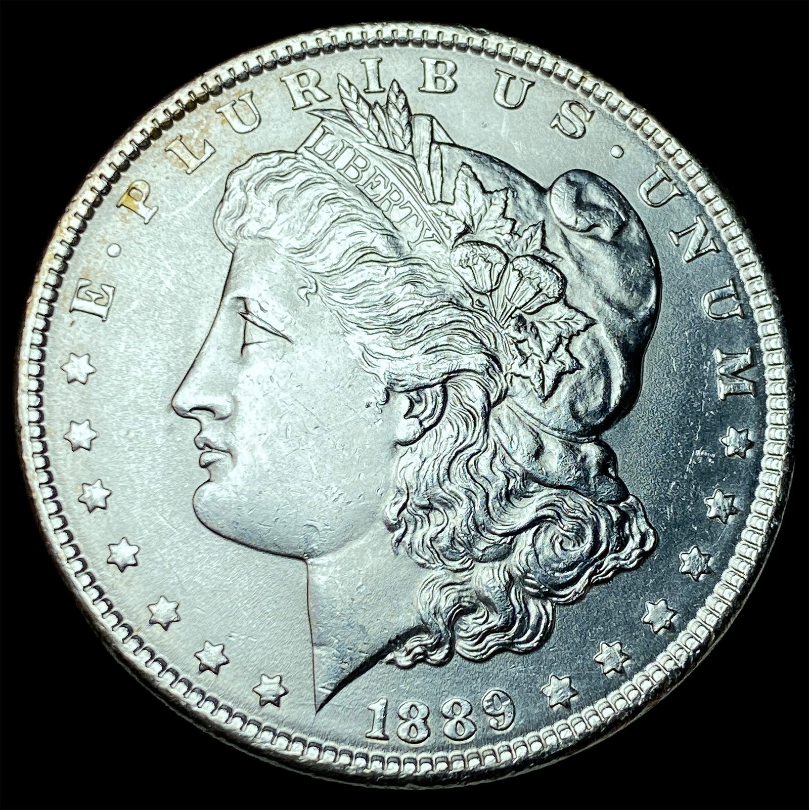 1889 Morgan Silver Dollar UNCIRCULATED: 1889 Morgan Silver Dollar UNCIRCULATED