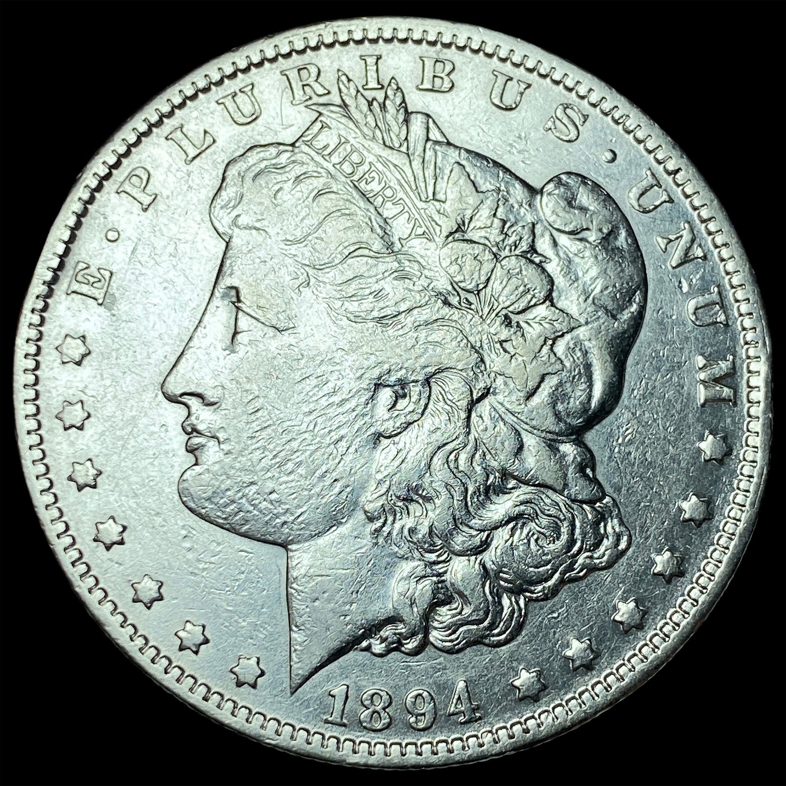 1894-O Silver Morgan Dollar CLOSELY UNCIRCULATED: 1894-O Silver Morgan Dollar CLOSELY UNCIRCULATED