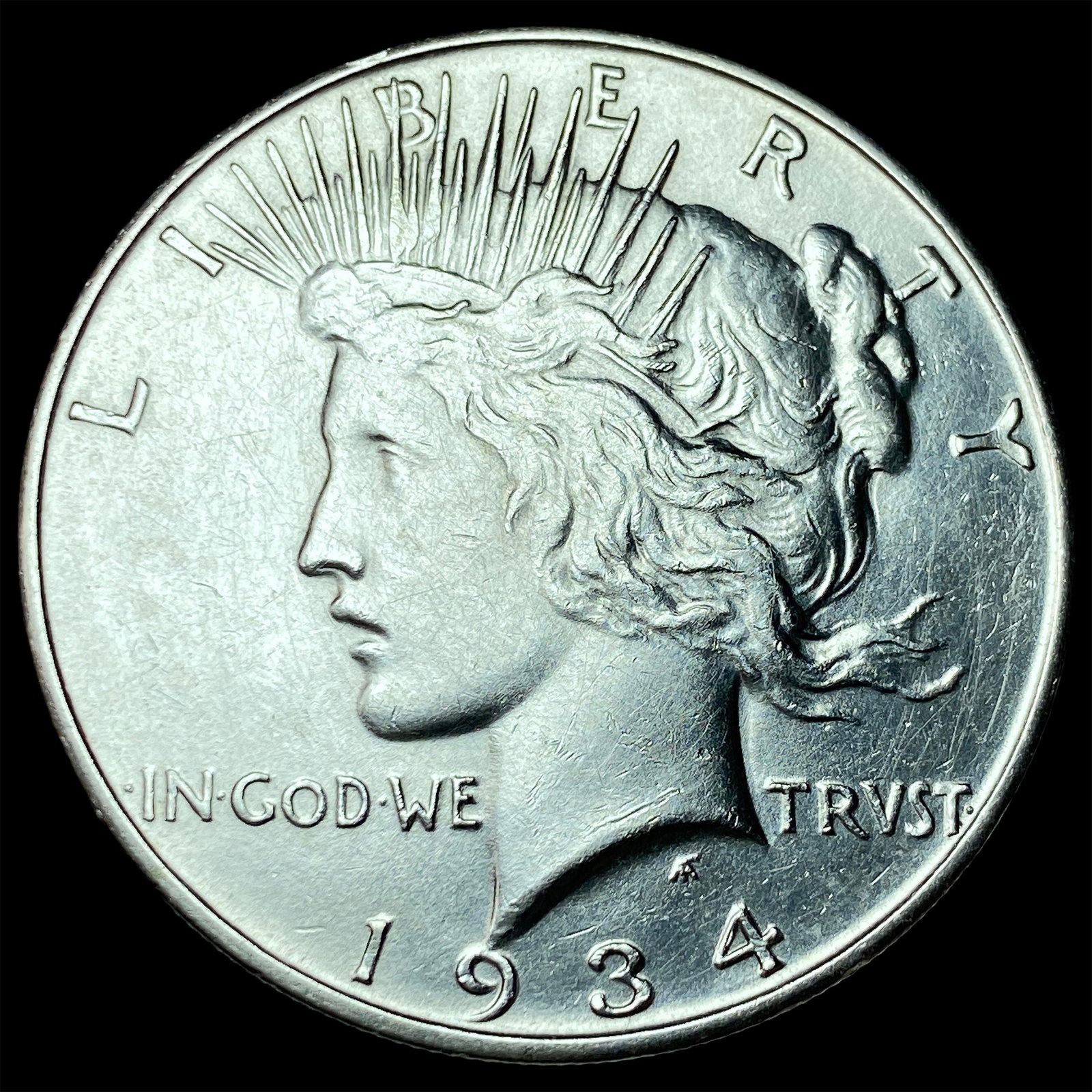 1934-D Silver Peace Dollar UNCIRCULATED (1 of 2)