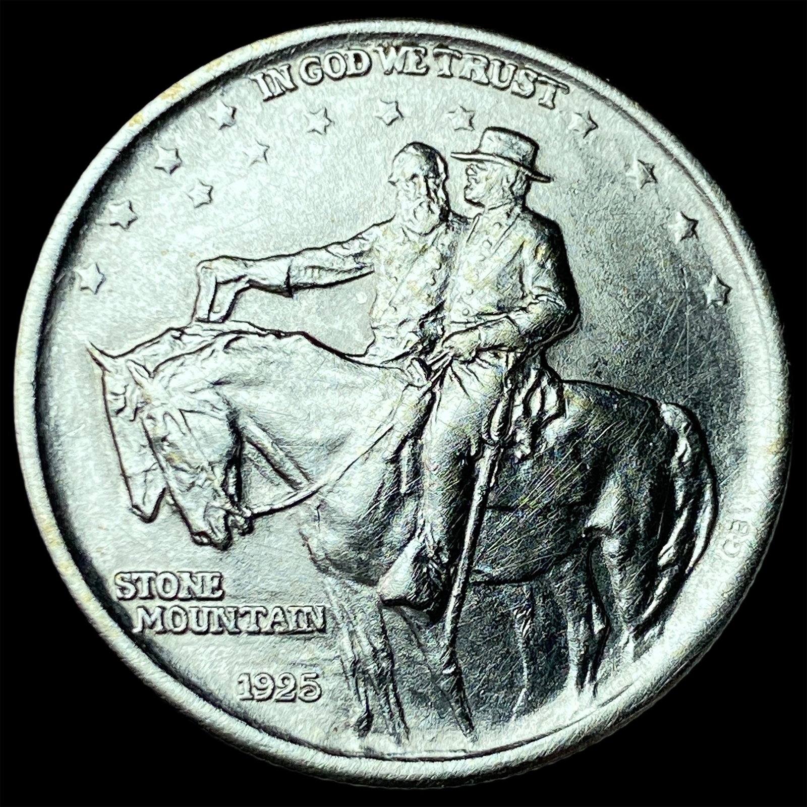 1925 Stone Mountain Silver Half Dollar UNCIRCULATED (1 of 2)