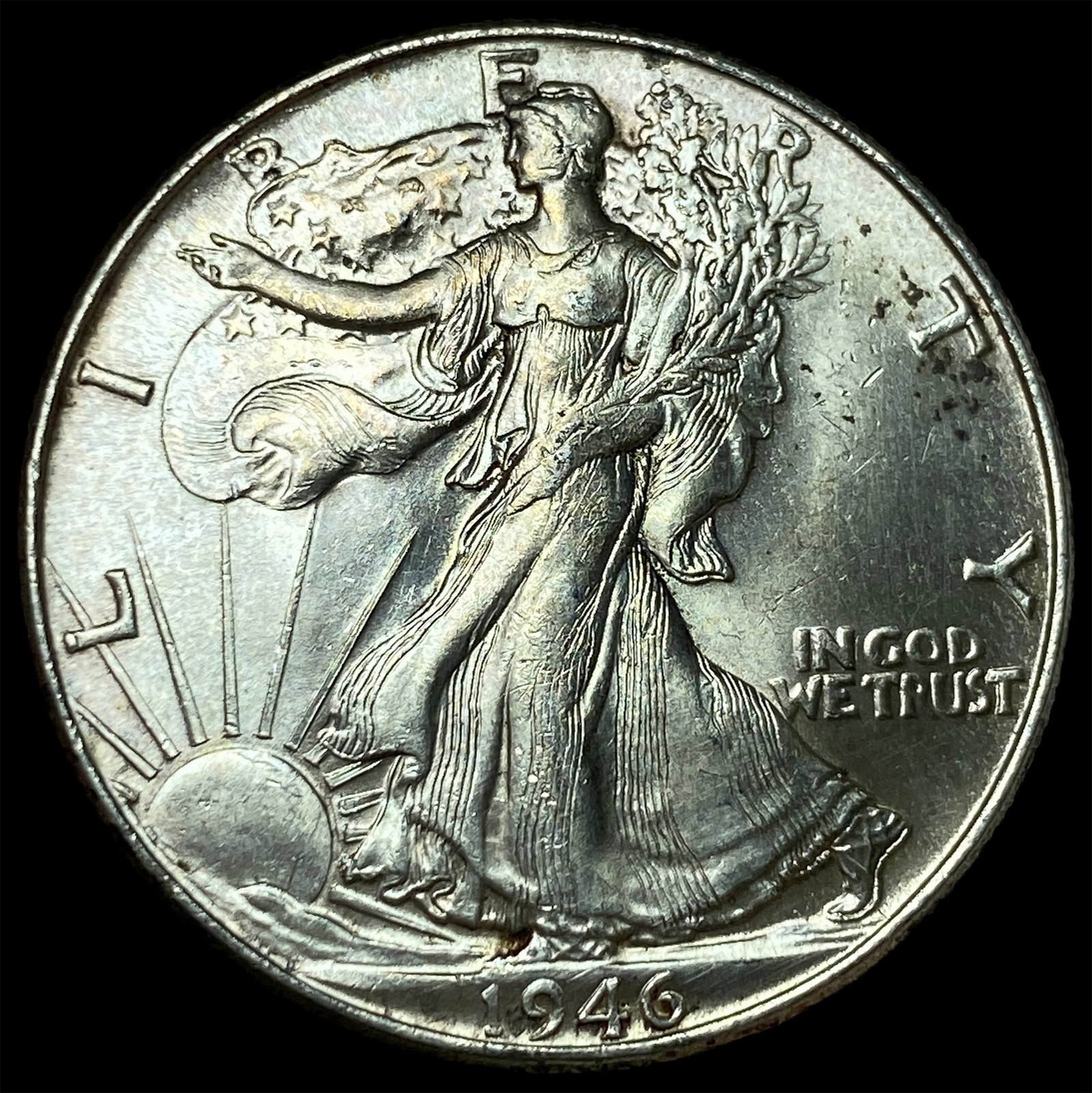 1946 Silver Half Dollar UNCIRCULATED (1 of 2)