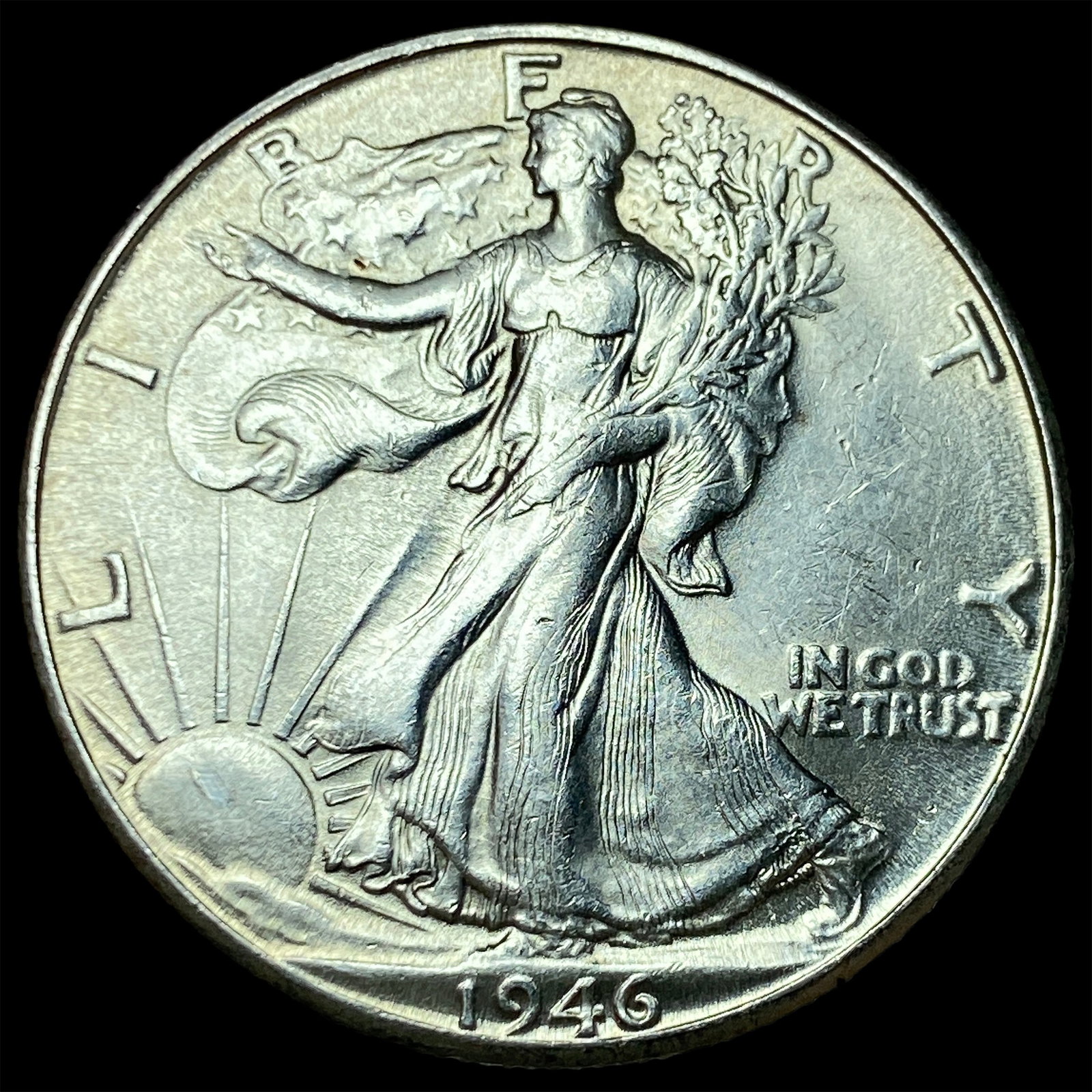 1946-D Silver Half Dollar UNCIRCULATED: 1946-D Silver Half Dollar UNCIRCULATED